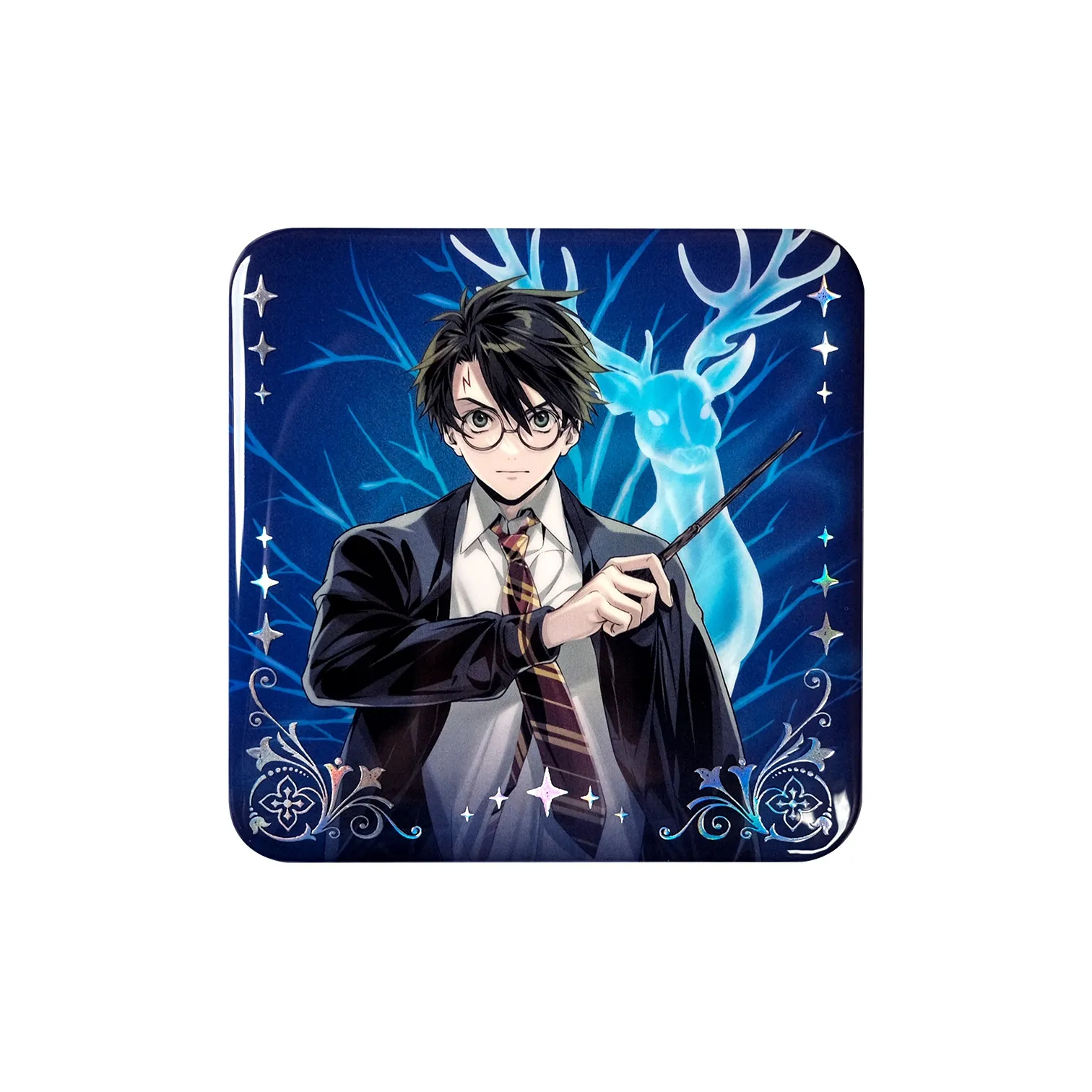 Гарри Поттер Гарри Поттер Рон Уизли Гермиона Грейнджер Луна Лавгуд Северус Снейп Guard Квадрат MILLET Значок Значки