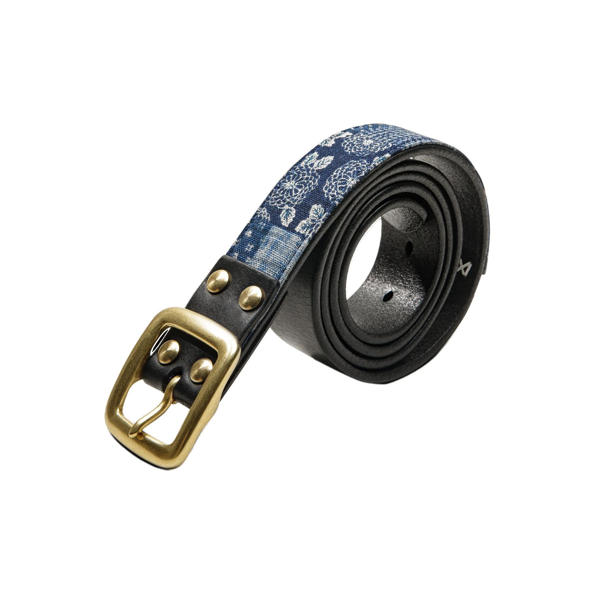 MADEN Amekaji Ремни из натуральной коровьей кожи мужские 3,35 см