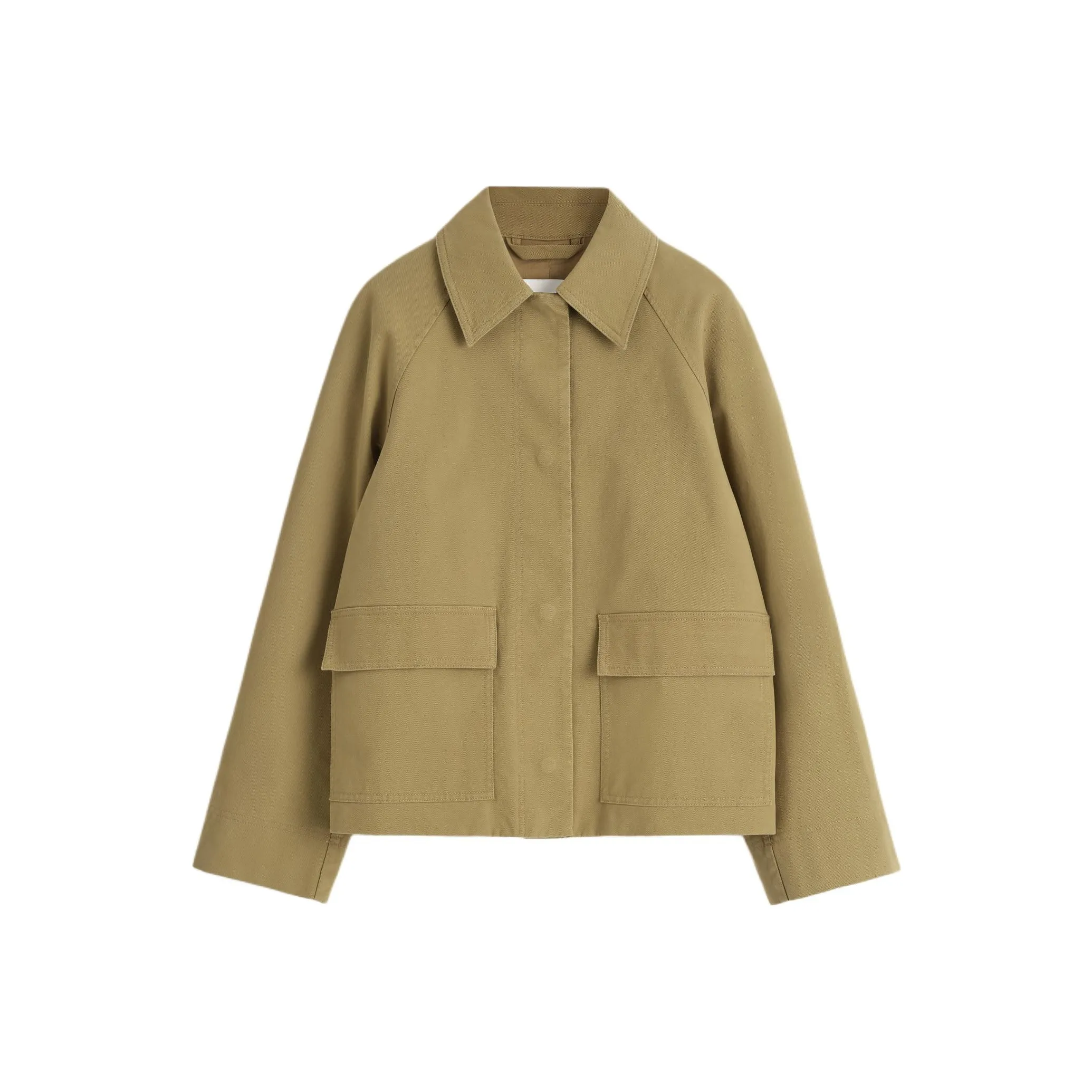 COS Темный Бежевый Женский Куртки