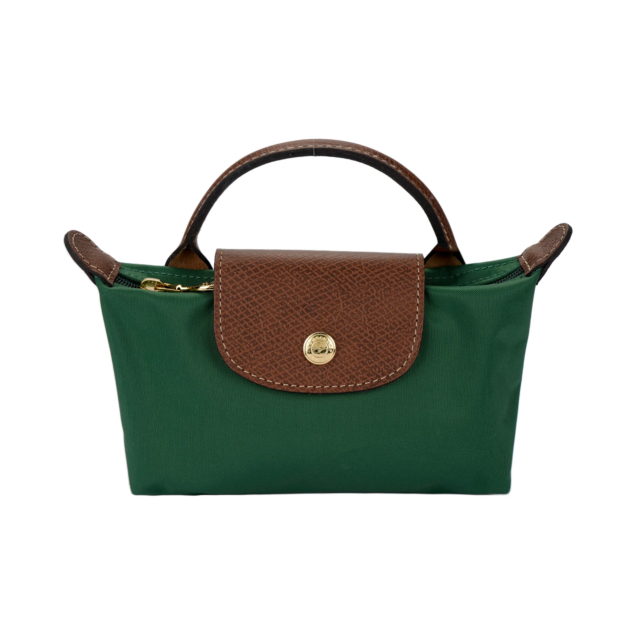 LONGCHAMP Le Pliage Нейлоновая сумка-пельмени женская британская зеленая