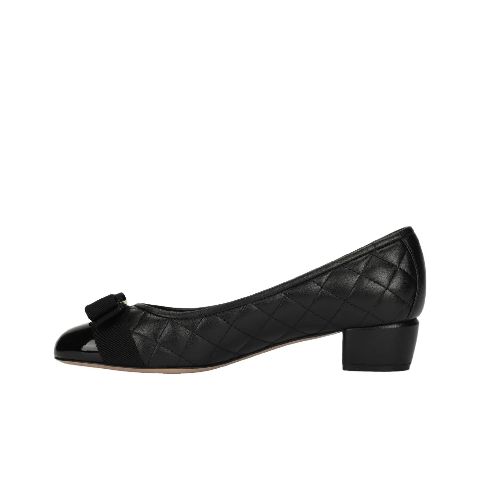 FERRAGAMO Ornament Vara-bow 40mm Pumps