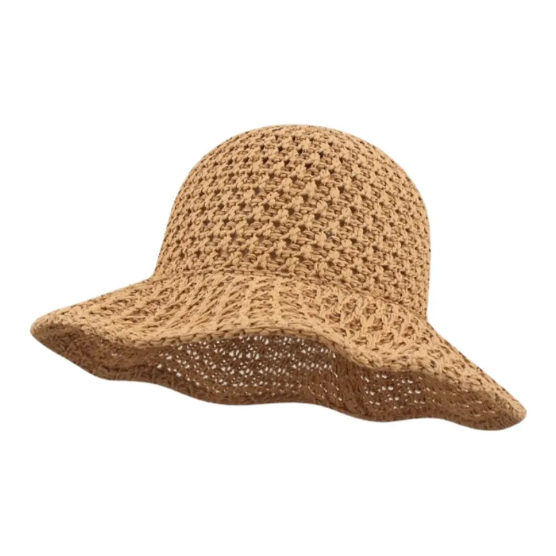 BEPOP Шляпы ведра из соломенной плетени Женские