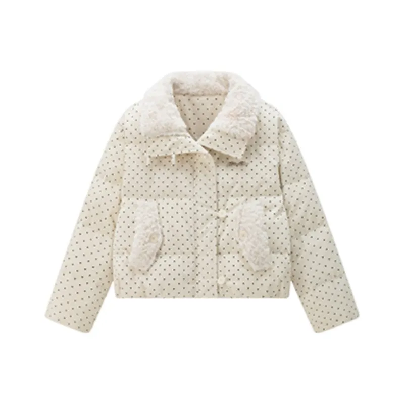 YICHEN Белый Женские пуховики