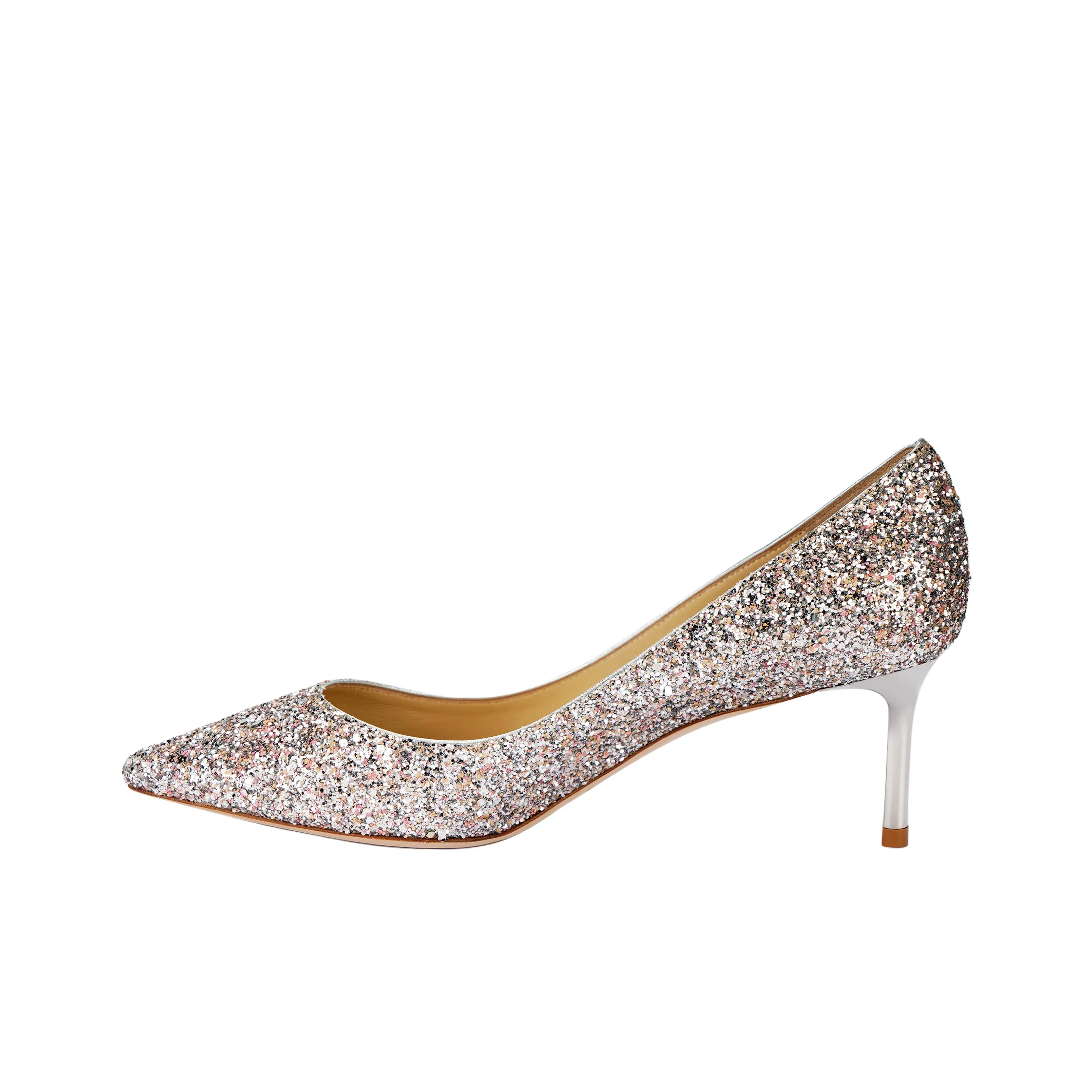 Jimmy Choo ROMY 60 Slim Heel High Heels Women's Orange Pink