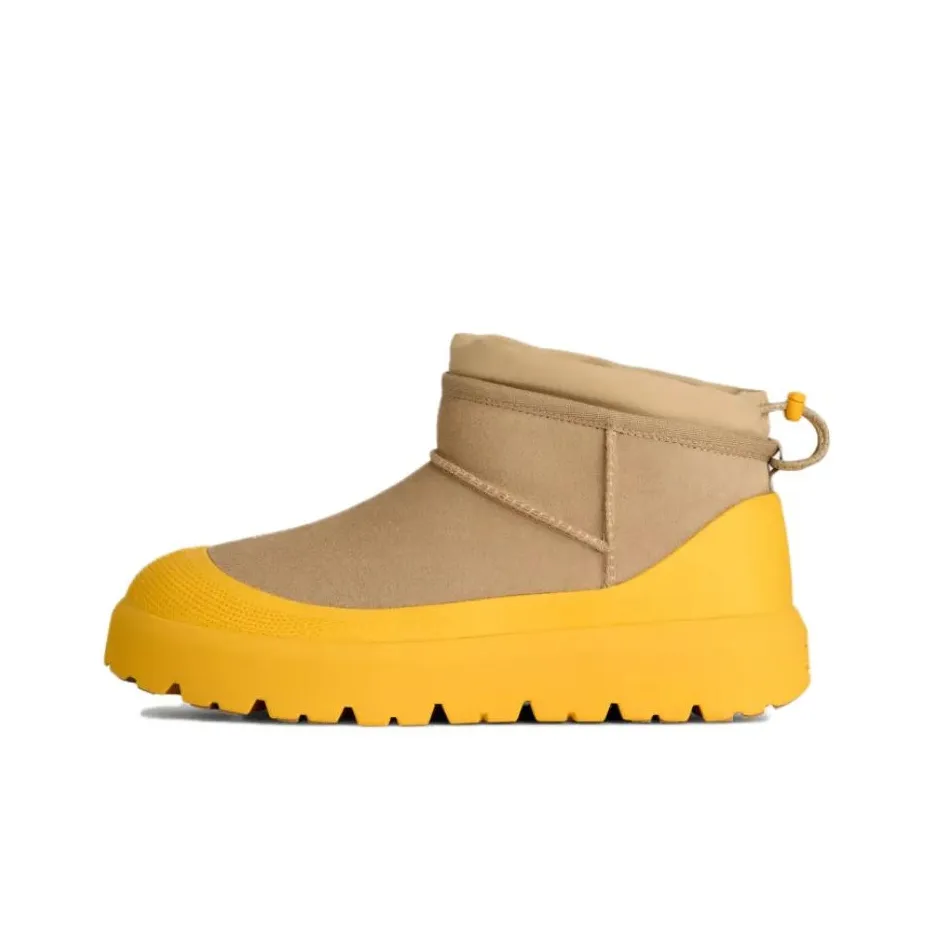 UGG CLASSIC ULTRA MINI Термостойкие Короткие Снежные Ботинки Мужские