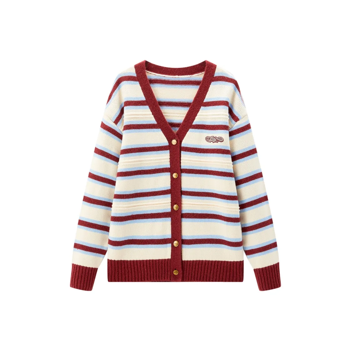 PEACEBIRD Антиквар Лак Белый Женские Трикотаж