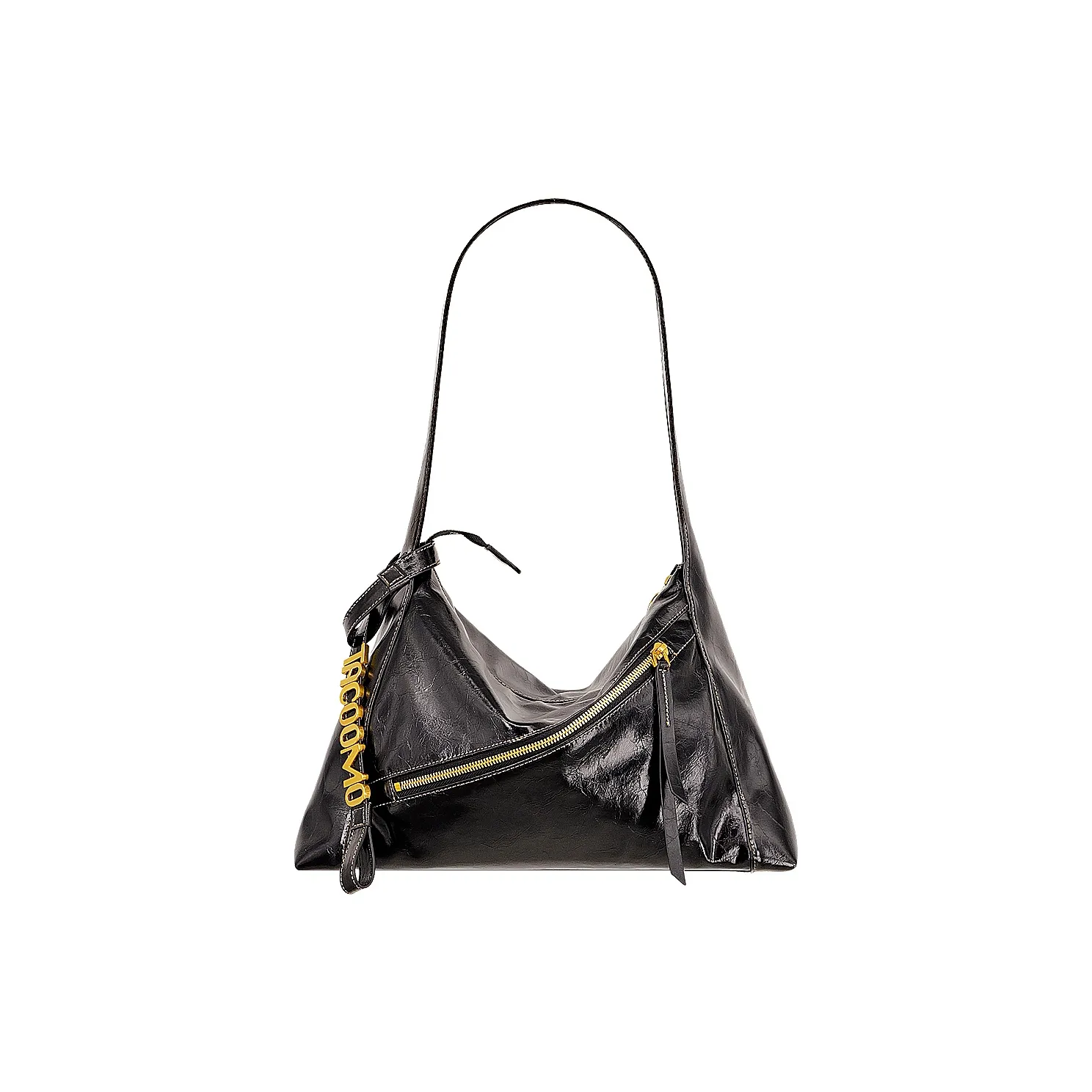 Great Dog and Black Horse Сумка из коровьей кожи сумка через плечо женская темно-черный вороний