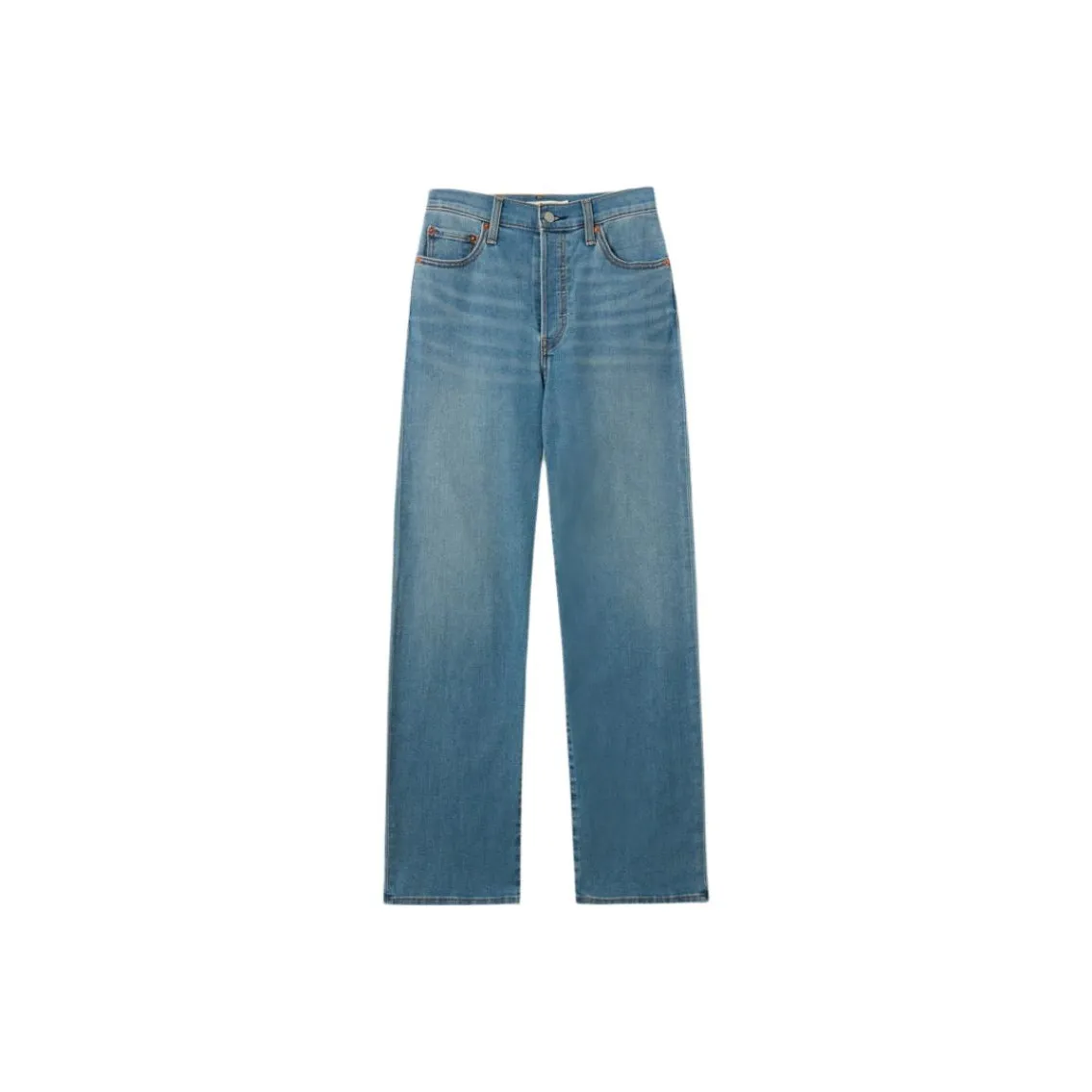 Levis Светло-Синие Женские Джинсы