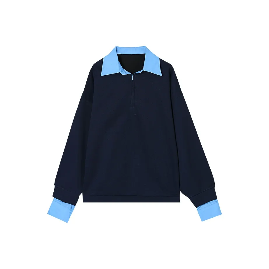 EMDPN Темно-синий Женские Рубашки