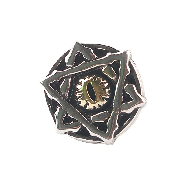 QIANFANGDAHUANGYE Титановые стальные серьги-гвоздики для мужчин