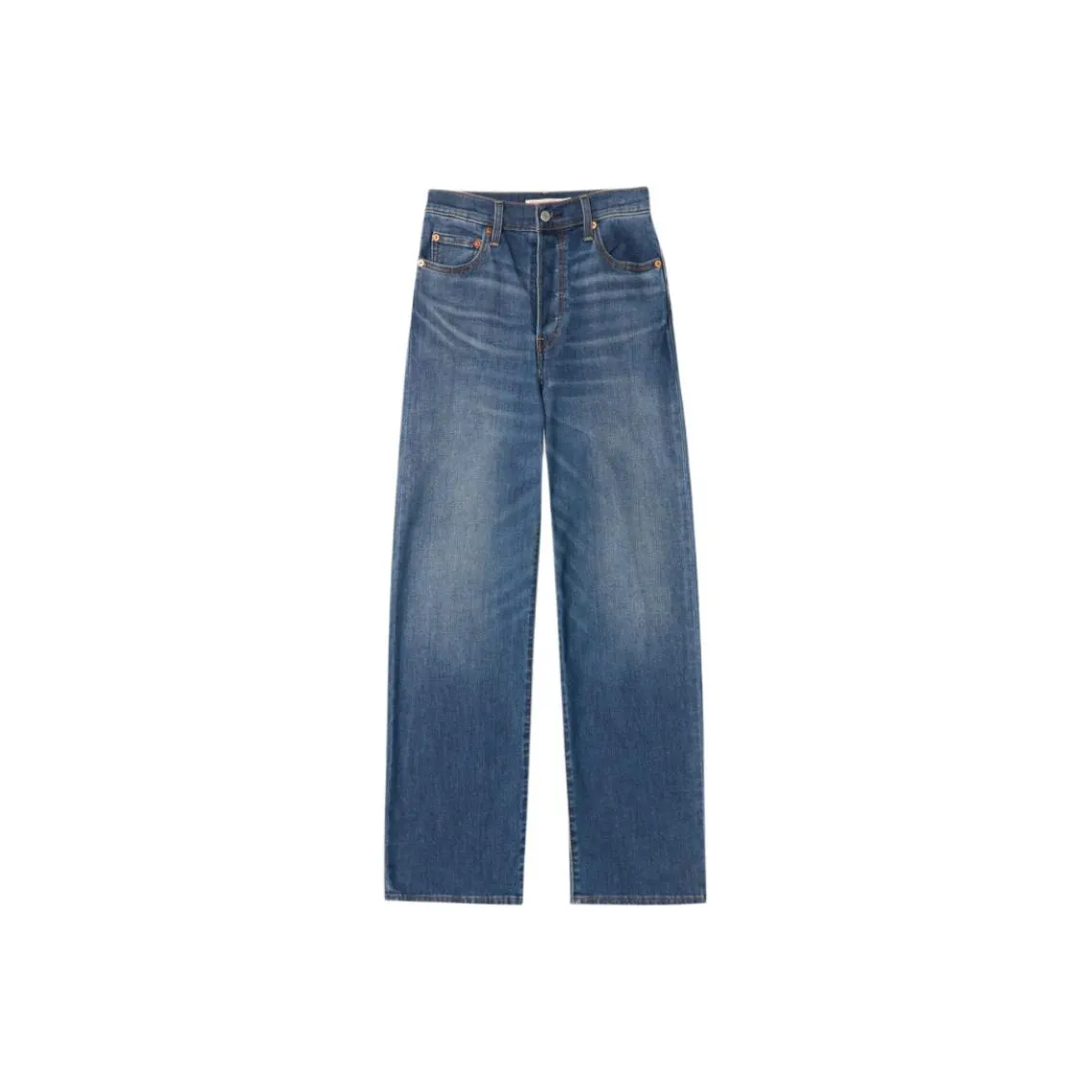 Levis Темно-синие женские джинсы