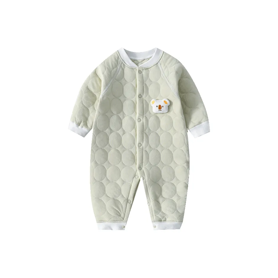 Jingqi Детский комбинезон термический AUTUMN утепленный детская одежда осенние и зимние комбинезоны и ползунки