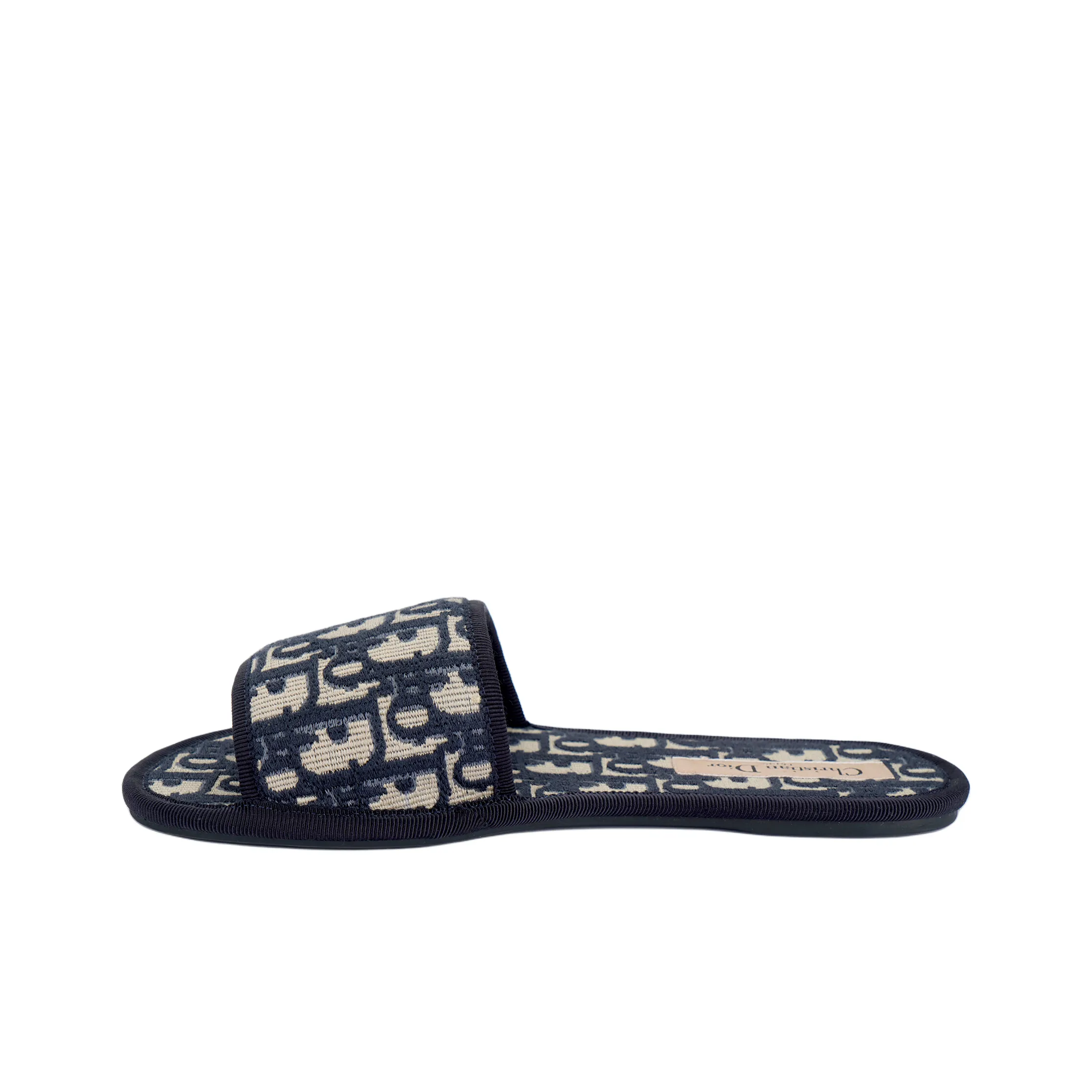 DIOR Chez Moi Sandals Deep Blue Women's