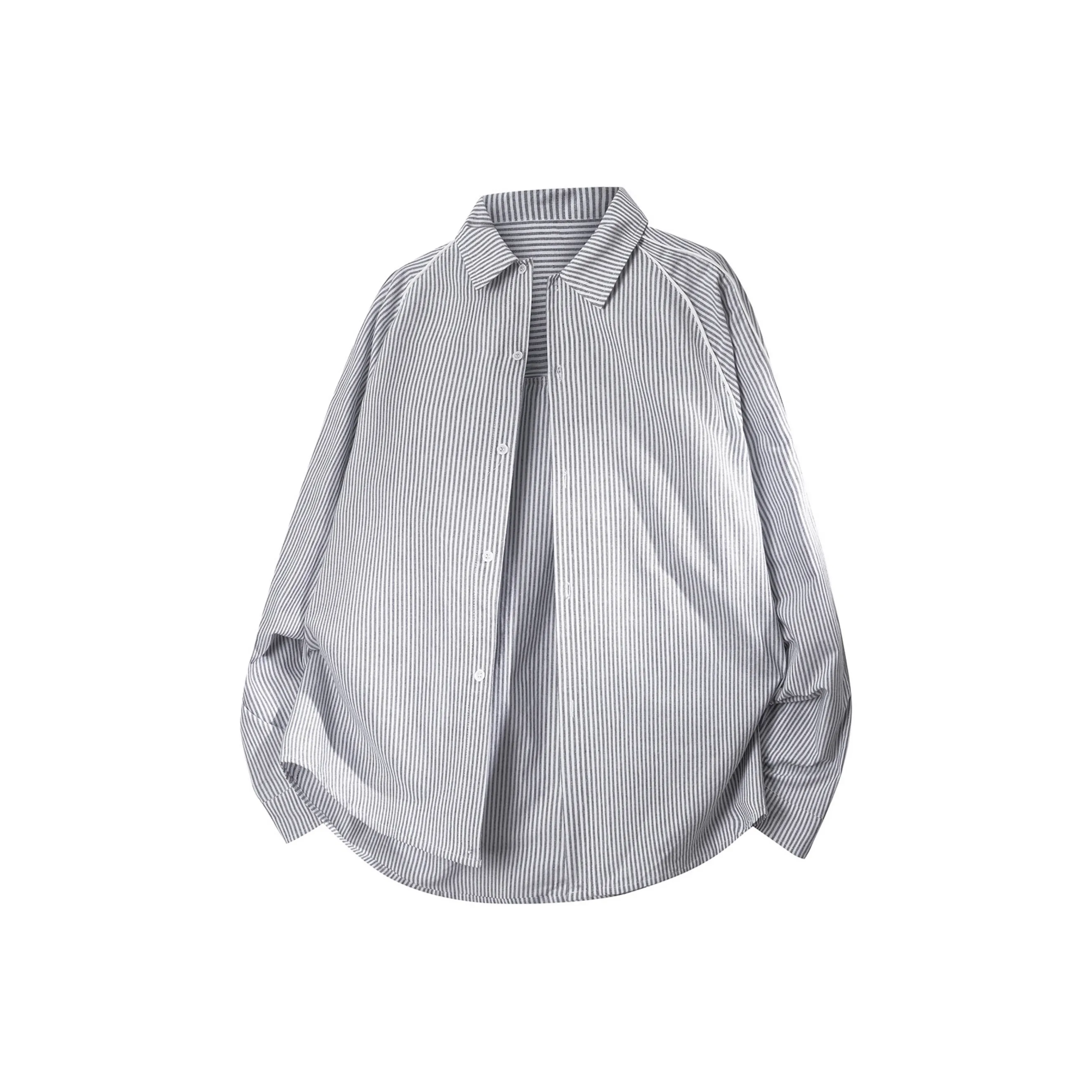 PASOK Рубашка Длинный Рукав Мужская Премиум Пара Комплект Студенты Подростки Унисекс