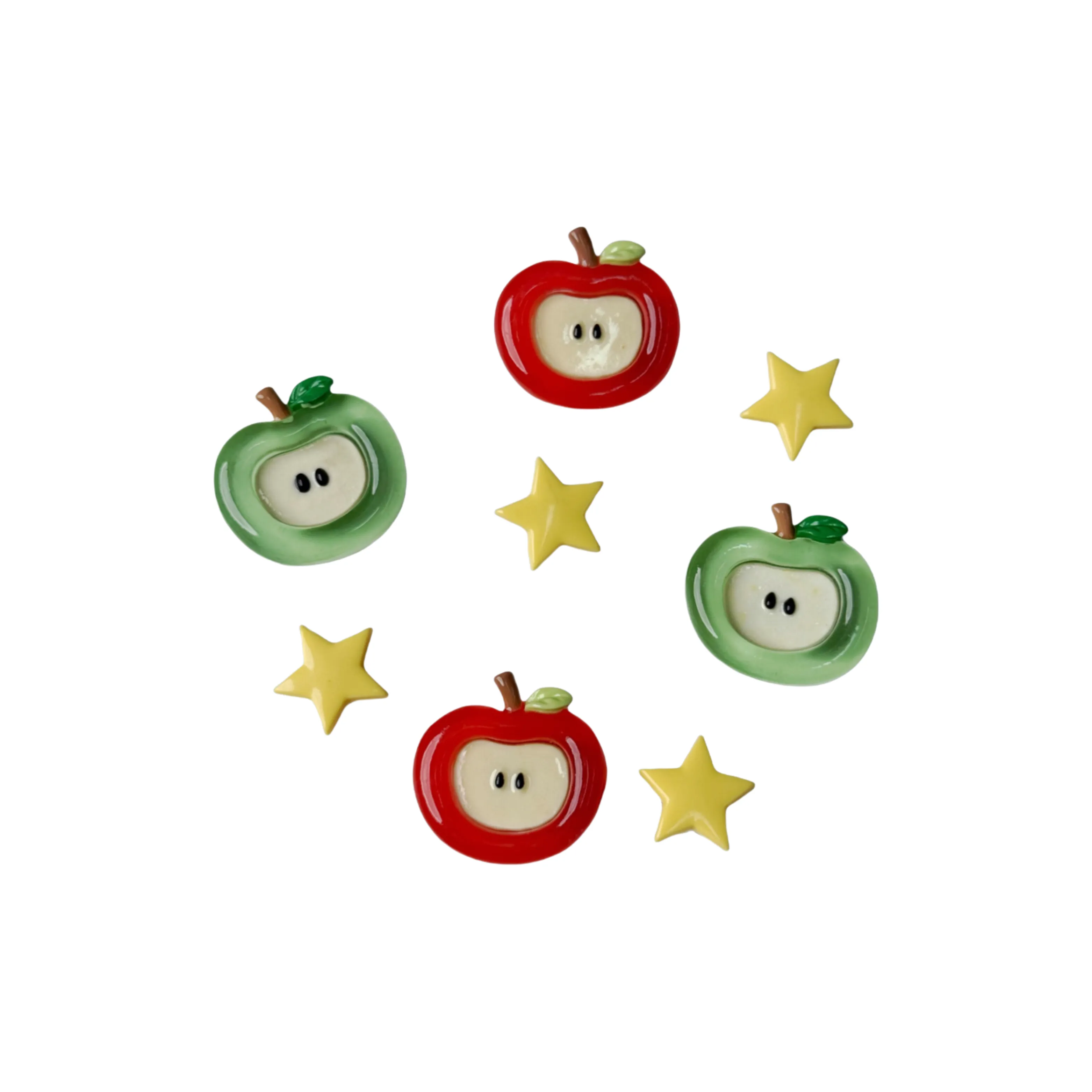 ZUOWEISHIJIA Смола Закрывающая застёжка Совместимые Crocs Сабо Украшение Аксессуары Женские