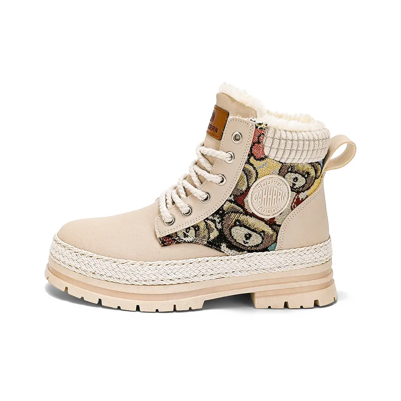 CAHHRRN Короткий MID Голень Мартин Ботинок Унисекс