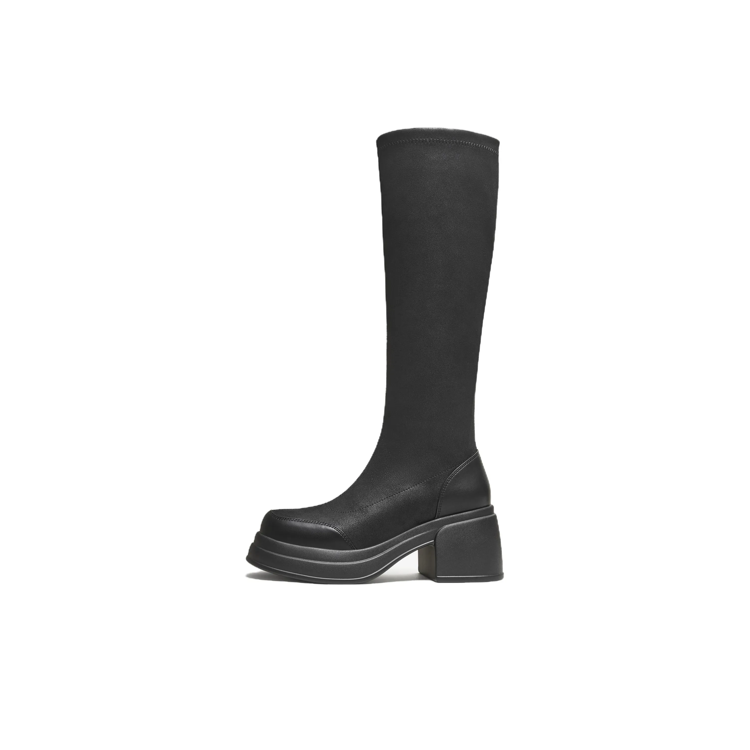 TATA Knee High Boots Black Women's