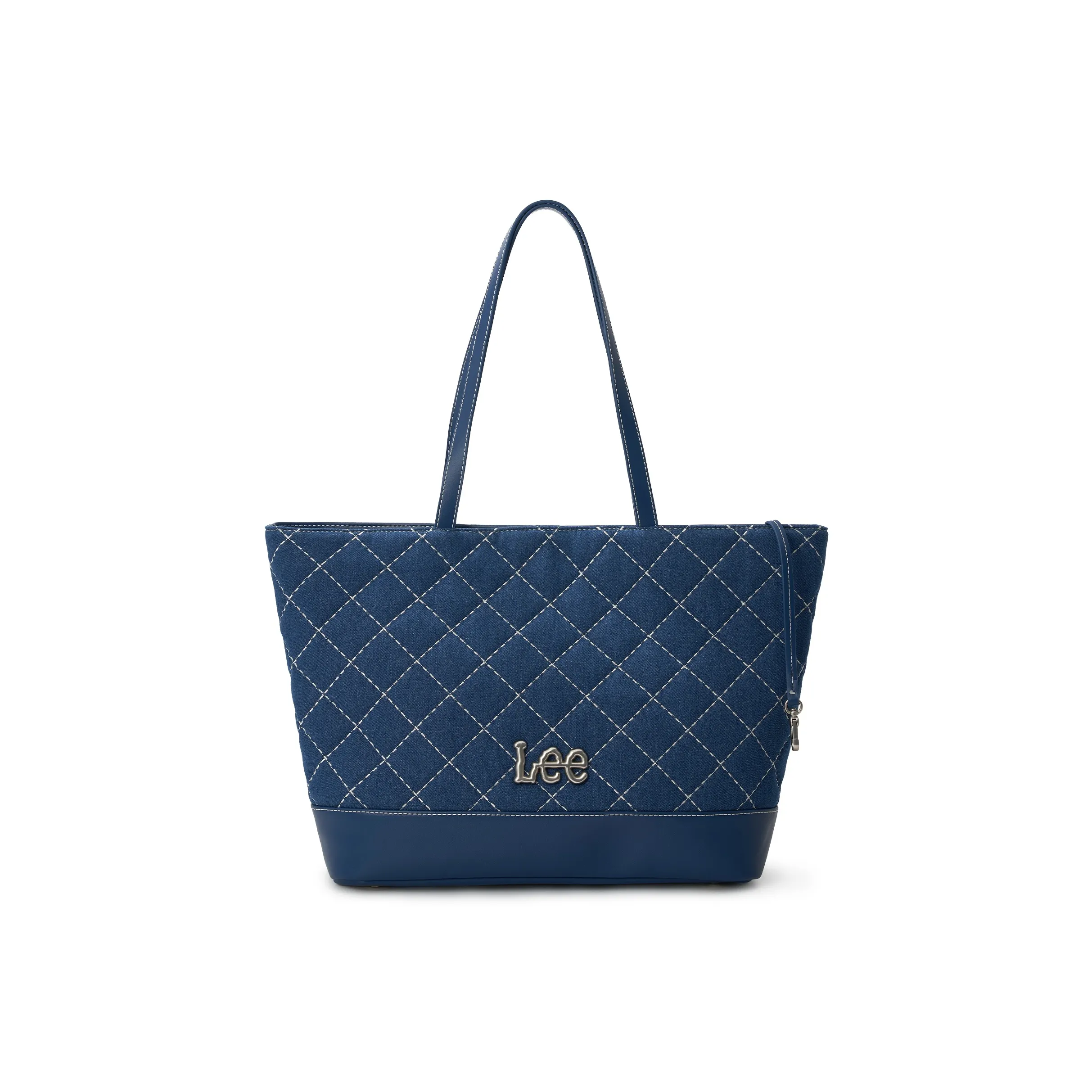 Lee ПУ (полиуретан) текстильная смесь одна плечо сумка женская темно-синий