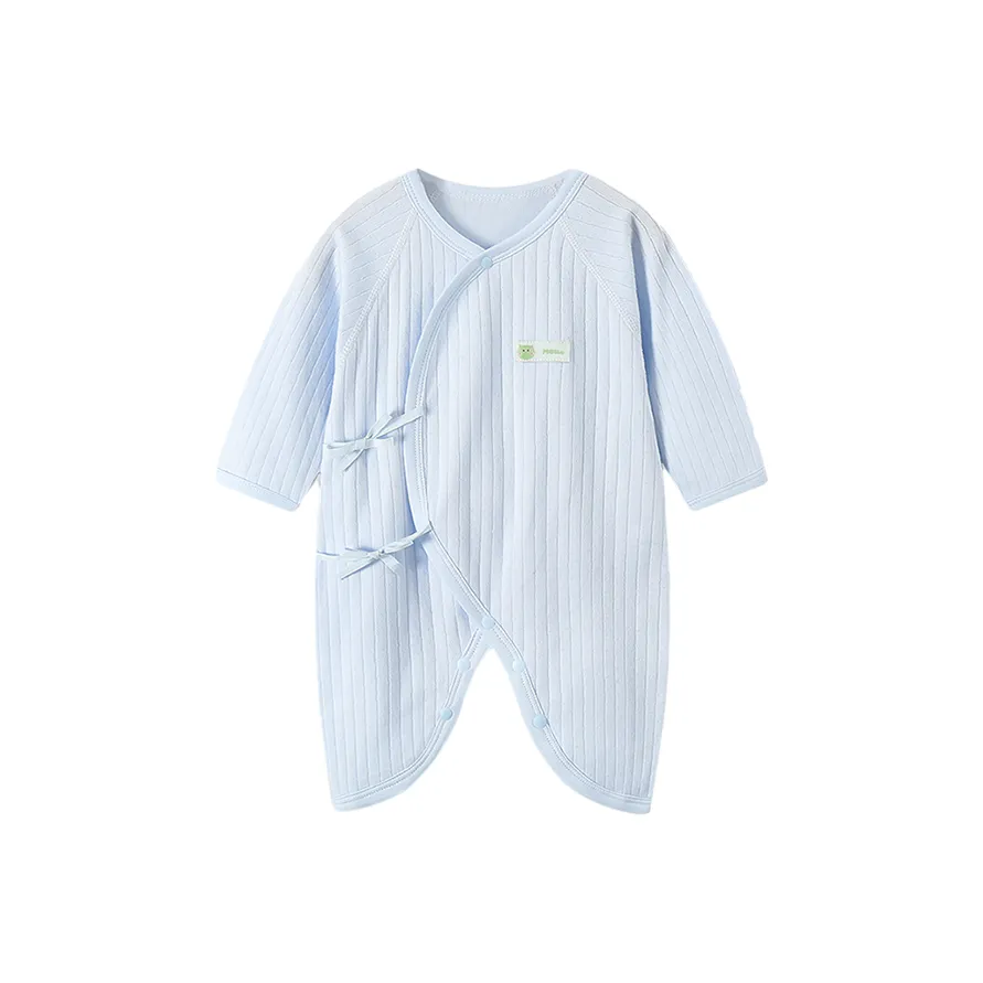 Jingqi Детский Ван-Пис Одежда Baby 100% хлопок Дышащая Newborn Пижама Длинный рукав Комбинезоны и ползунки