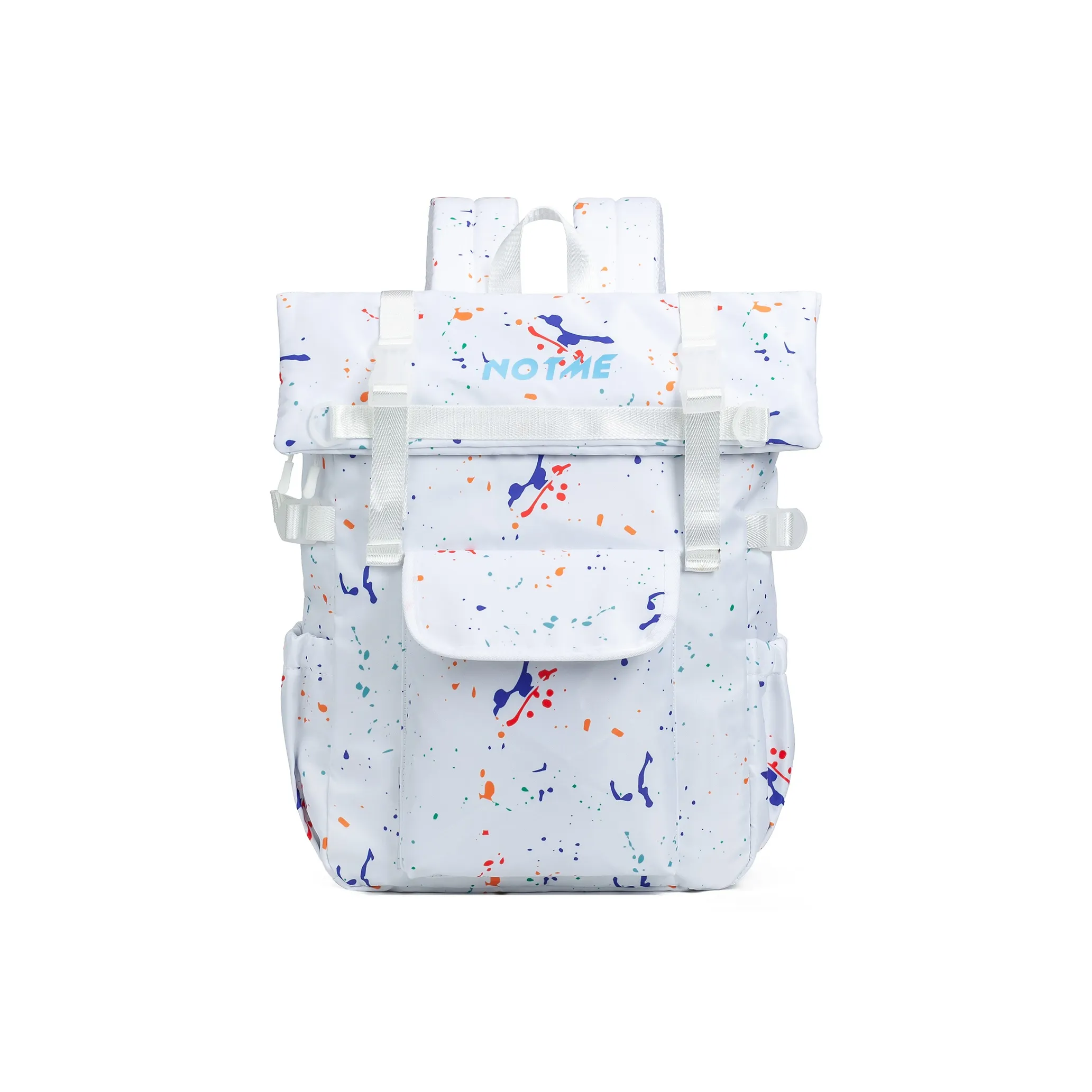 LOVERPUSS Ткань Рюкзак Стандартный Унисекс Краска-спрей Белый