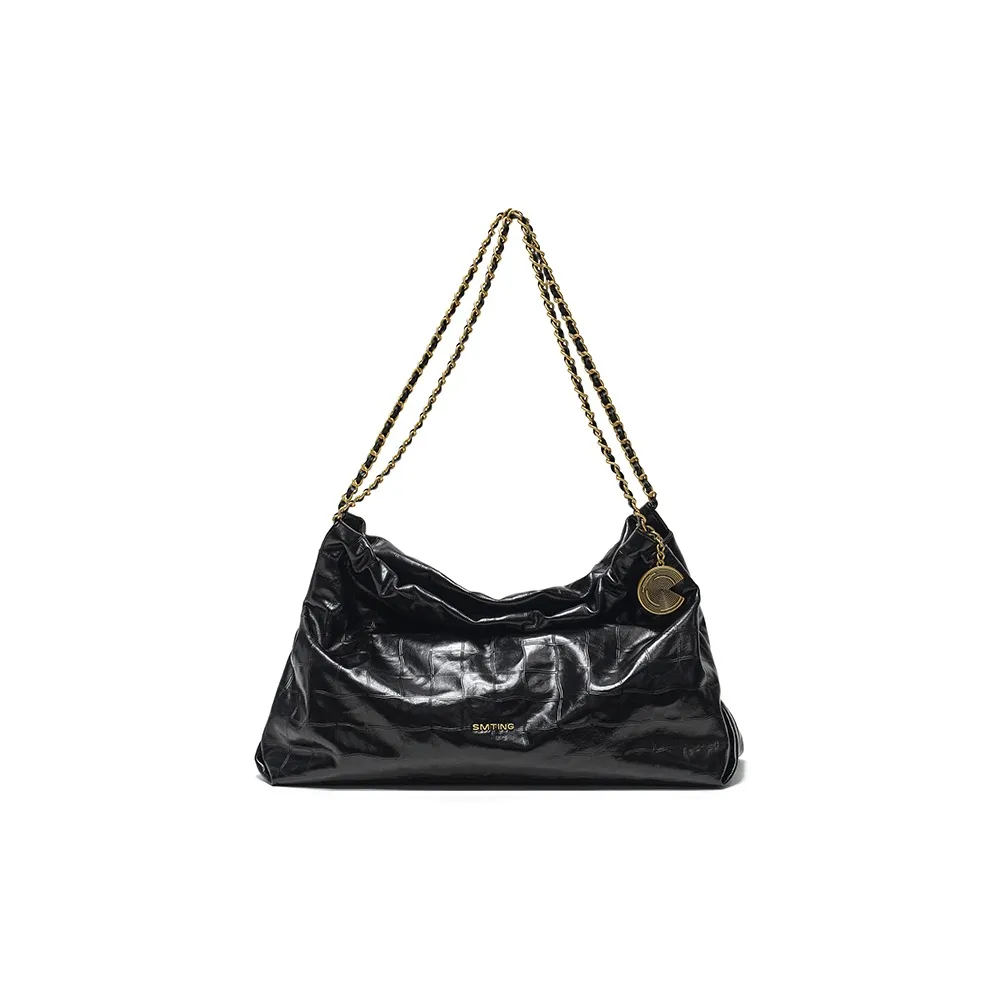 Simedin Сумка через плечо из коровьей кожи стандартная женская глубокий черный какао-коричневый оливково-зеленый