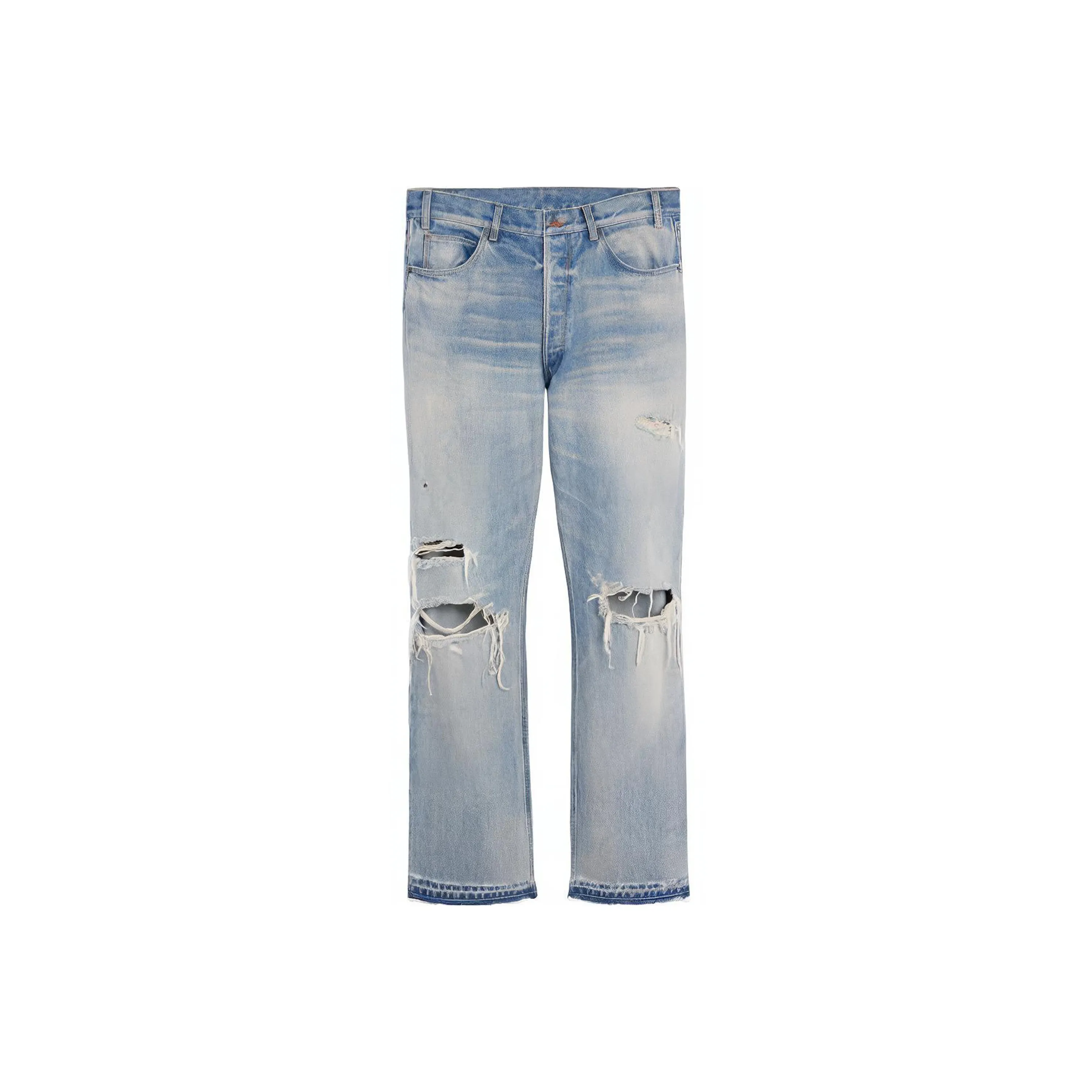 CELINE Wesley Jeans In Westside Wash Denim