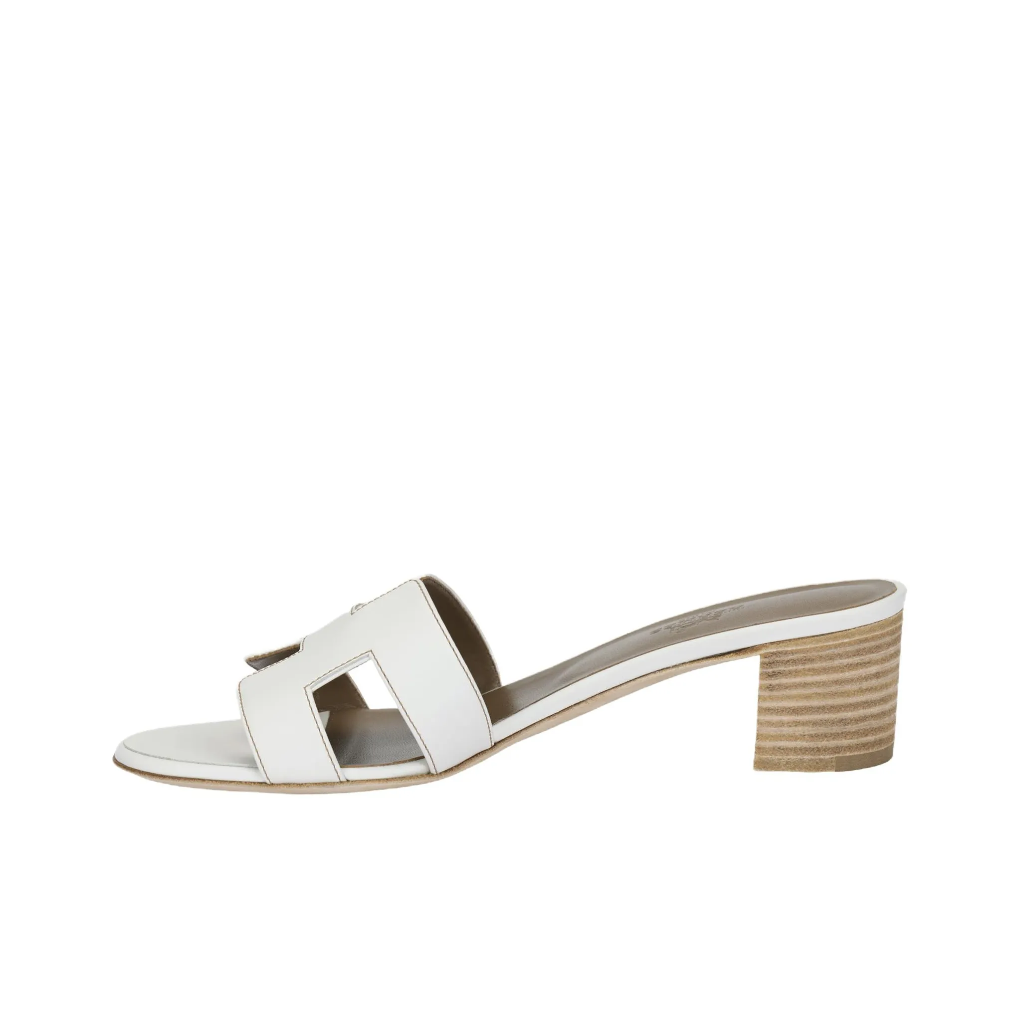 HERMES Oasis Noir Calfskin Women's