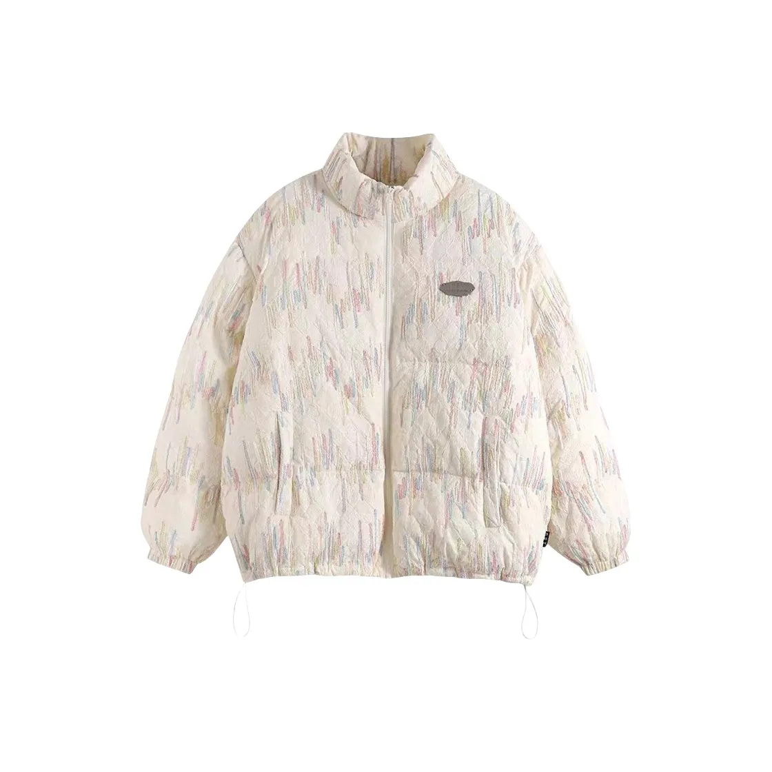 IQC Молоко Белый Женский Пуховик