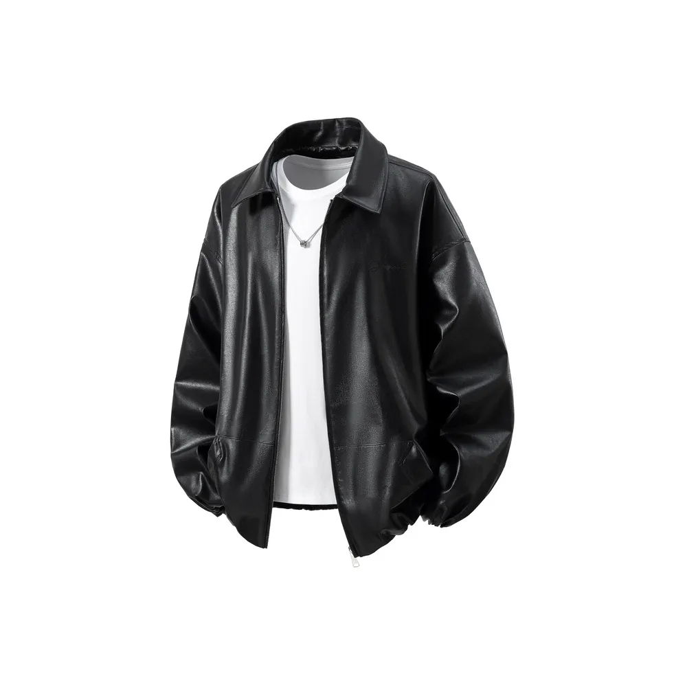 GOOSELIAR Кожа Куртка Унисекс