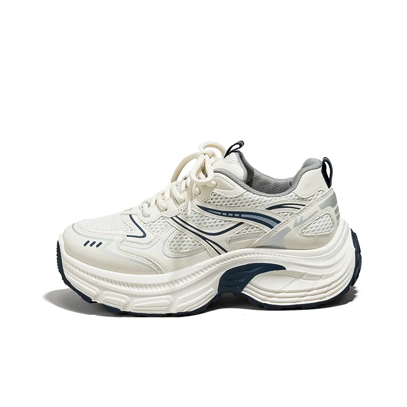 Warrior Low Топ Толстая подошва Кроссовки Женские