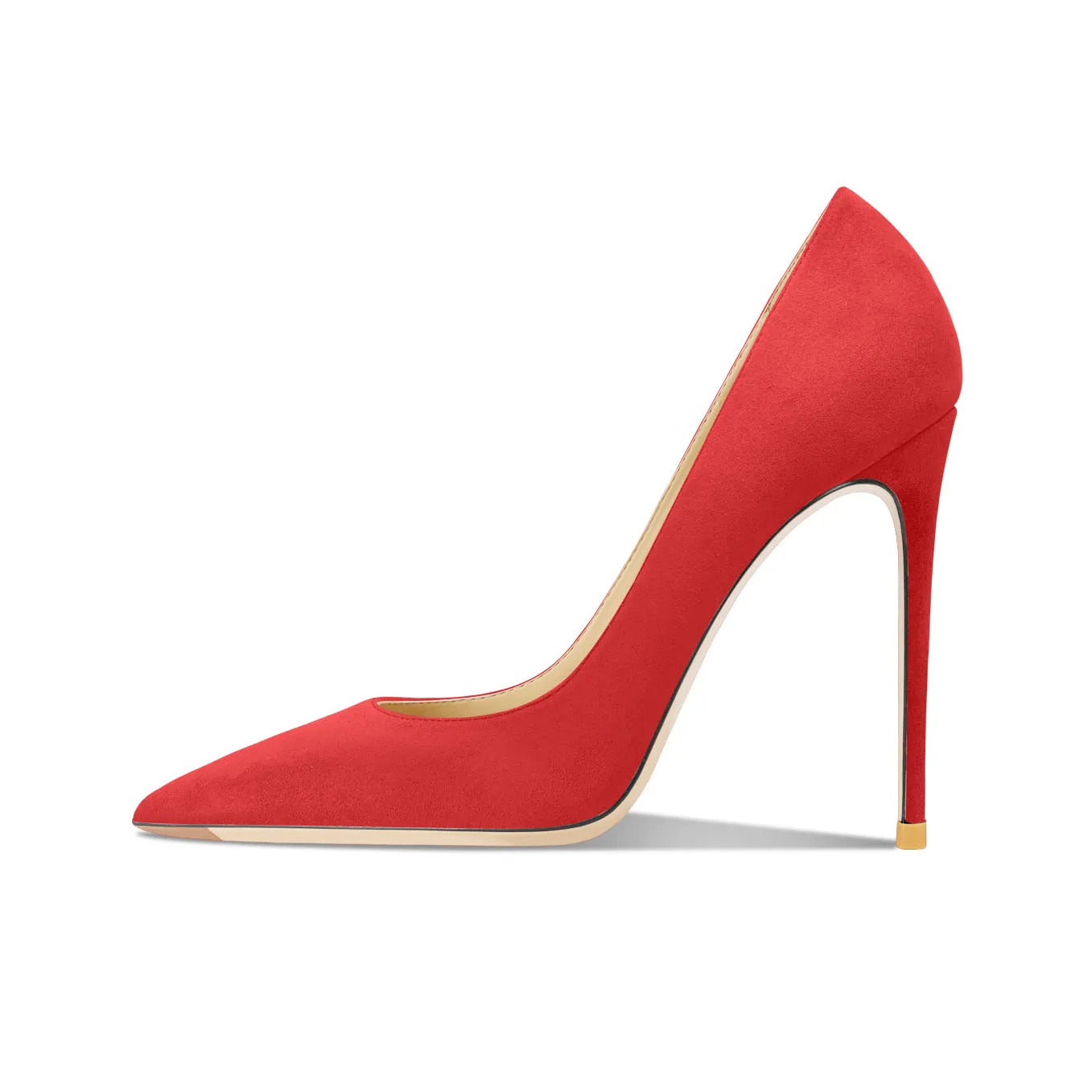 Siwei Узкий каблук Высокие каблуки Женские Арбузно-красный