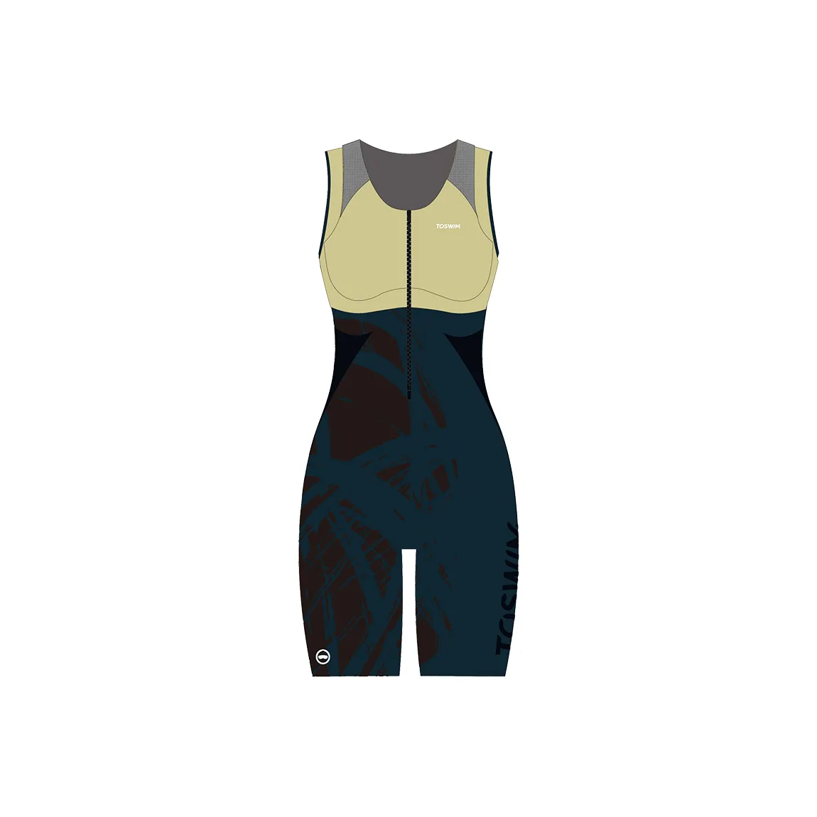 TOSWIM Ван-Пис Купальник Женские Темно-синий Sea Shadow