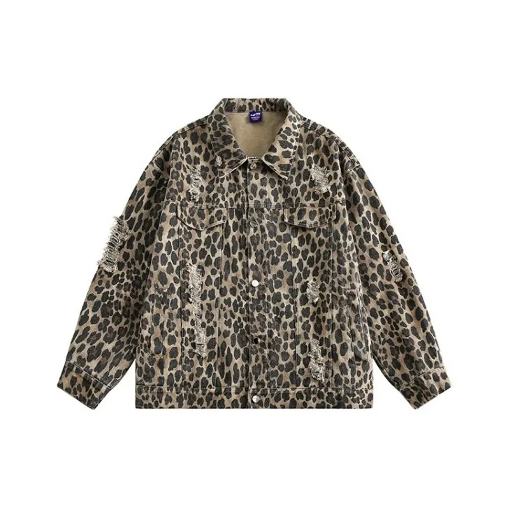 Beerus Леопардовый принт Унисекс Куртки