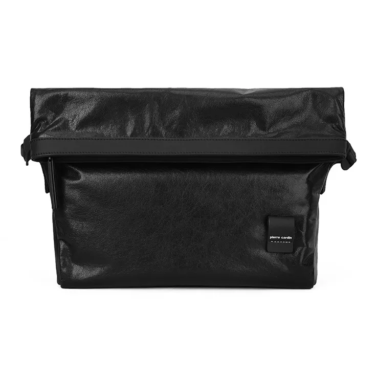 PIERRE CARDIN Сумка через плечо из коровьей кожи сумка на плечо мужская черная