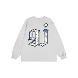 라이트 멜란지 그레이 [두께감 있는 100% 순면]