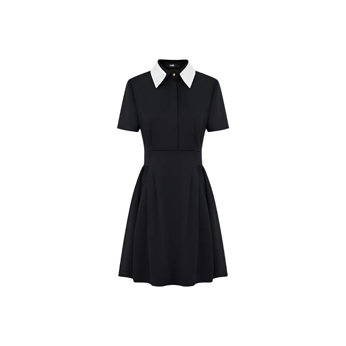 KARL LAGERFELD Короткий рукав Платье Женское Черное
