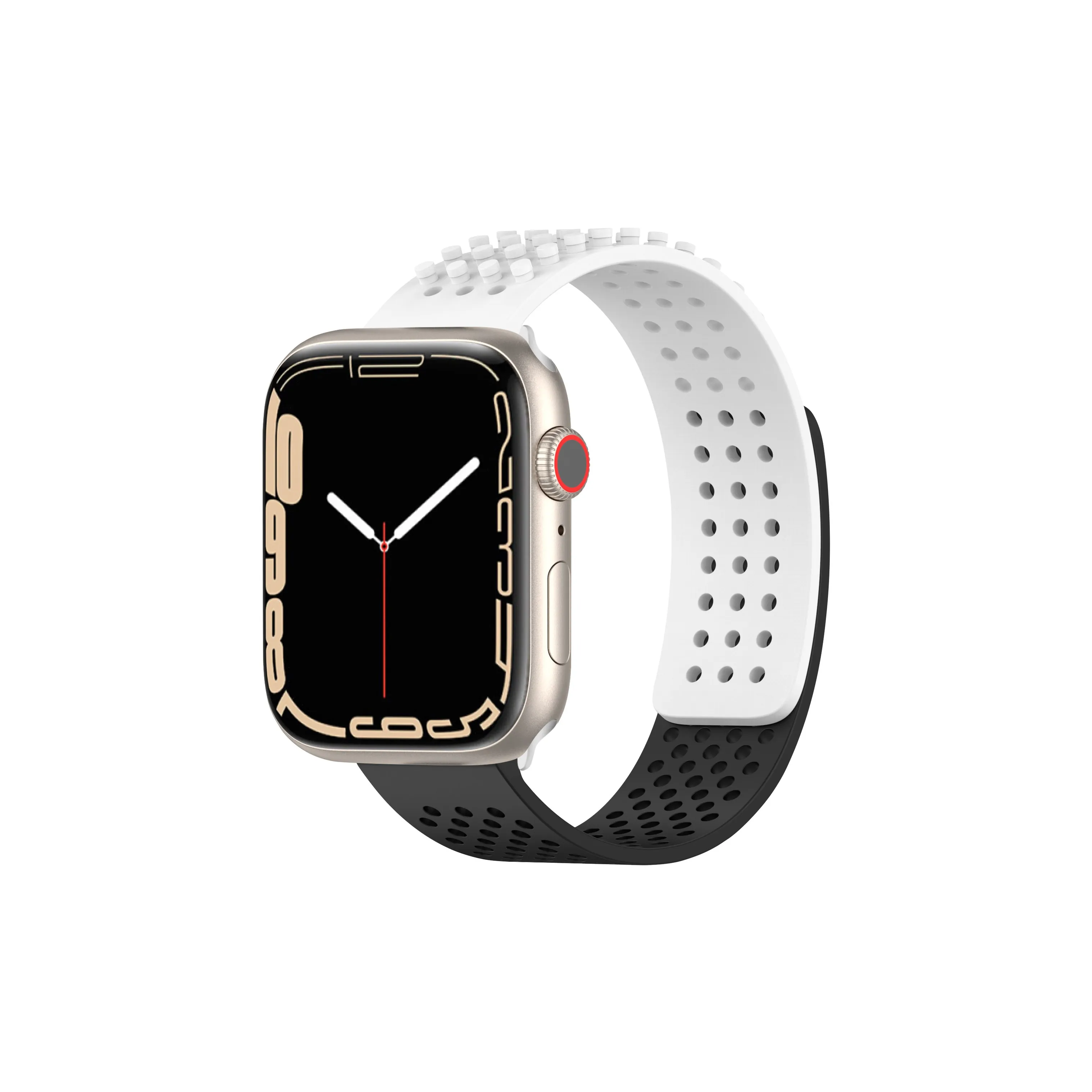 Ремень Wei Xin совместимость с Apple Watch материал силикон модели Series 10 11 9 8 7 SE Ultra 2