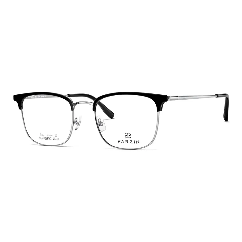 PARZIN β-титан Пластиковая оправа TR Памятный пластик Высокий Эластичный Стальной Оправа «брови» Оправы для очков Унисекс