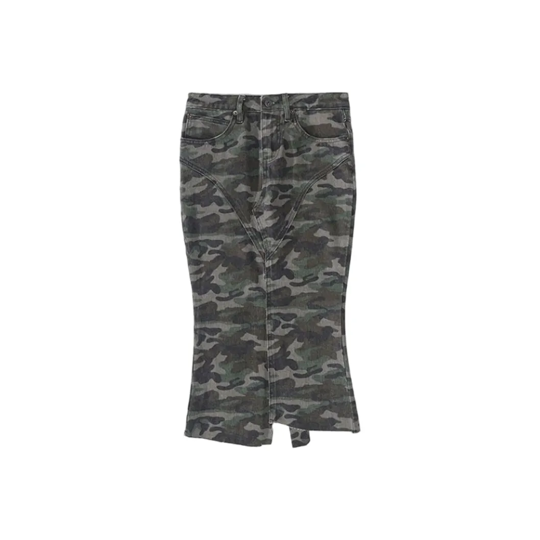 Incolore Деним Длинная Юбка Женская