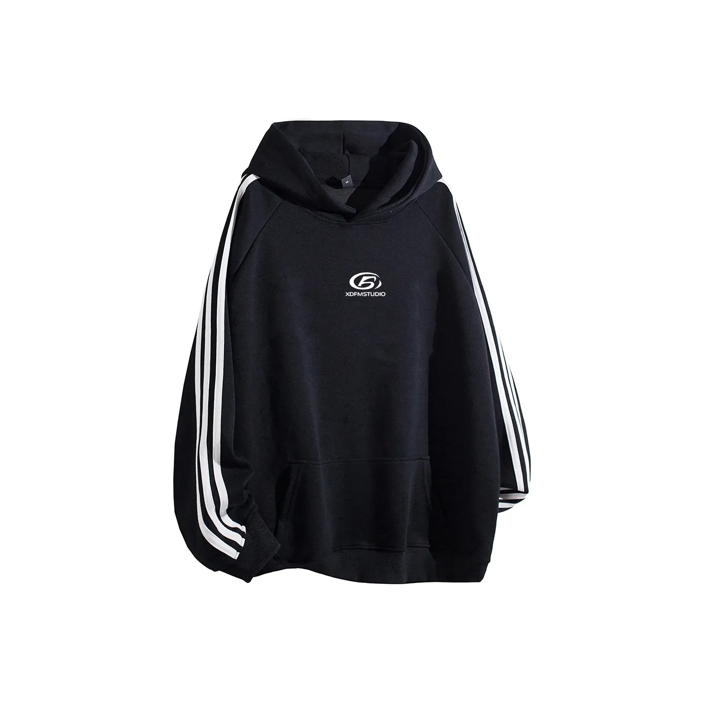 XDFM Худи Утолщенный Минималистский стиль Многоцветный Худи Топ Унисекс