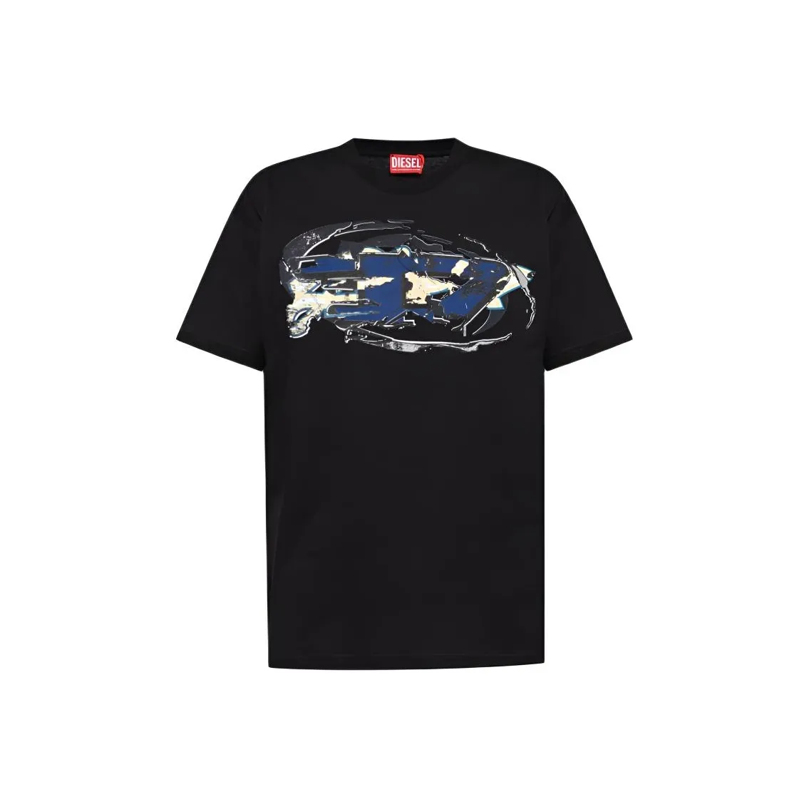 DIESEL Мужские черные T-рубашки