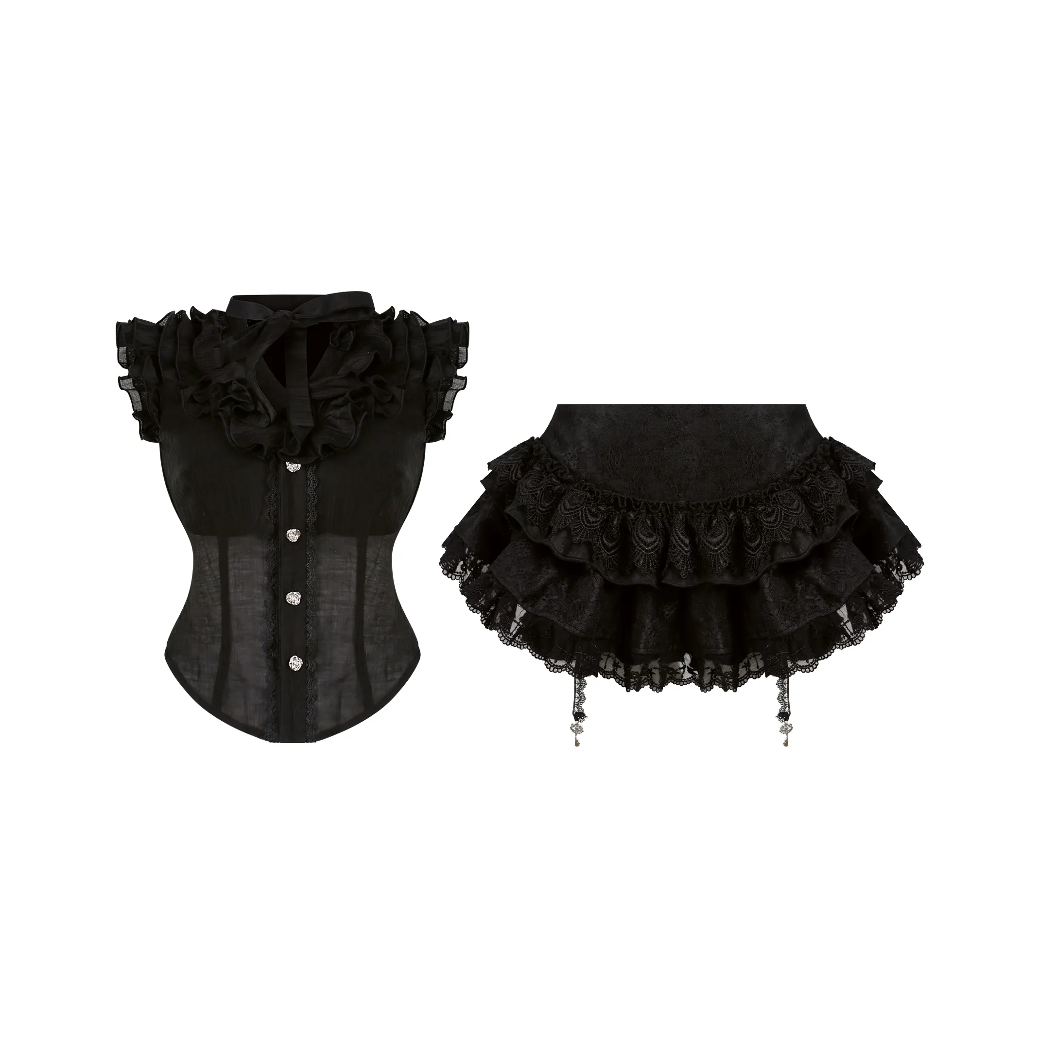 SHAONVYEZI Женские Комплекты с Юбкой