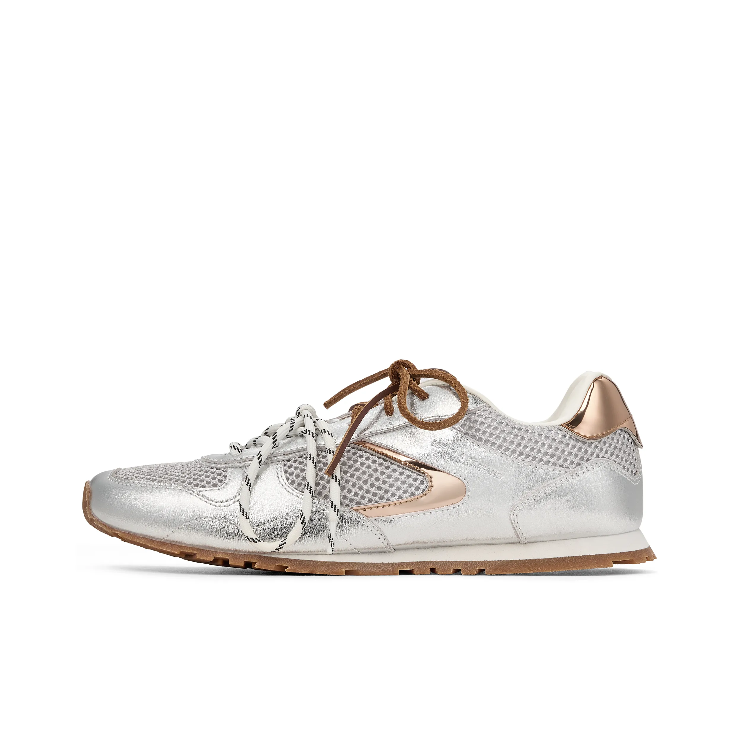 CHARLES&KEITH Small Ck Non slip Lightweight Low top Casual Shoes 1.6cm Women's