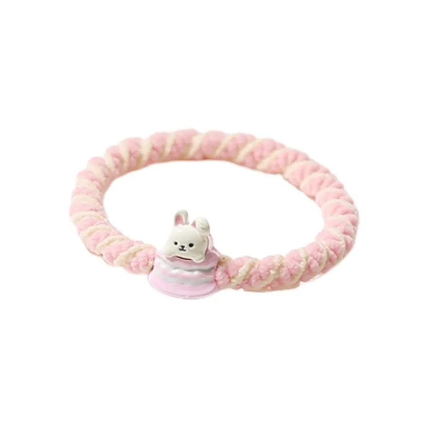 JOULYSHOUSE Полиэстер Силиконовая резинка для волос Женская