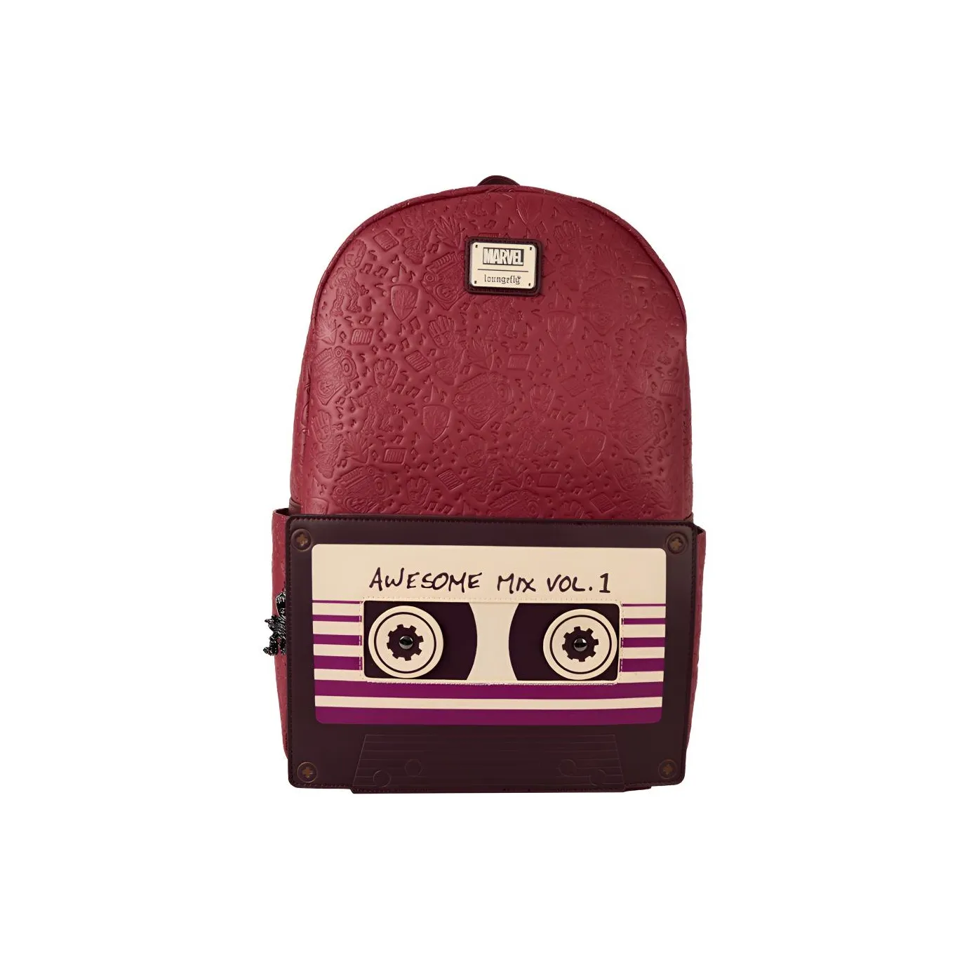 Loungefly Рюкзак из искусственной кожи унисекс темно-красный