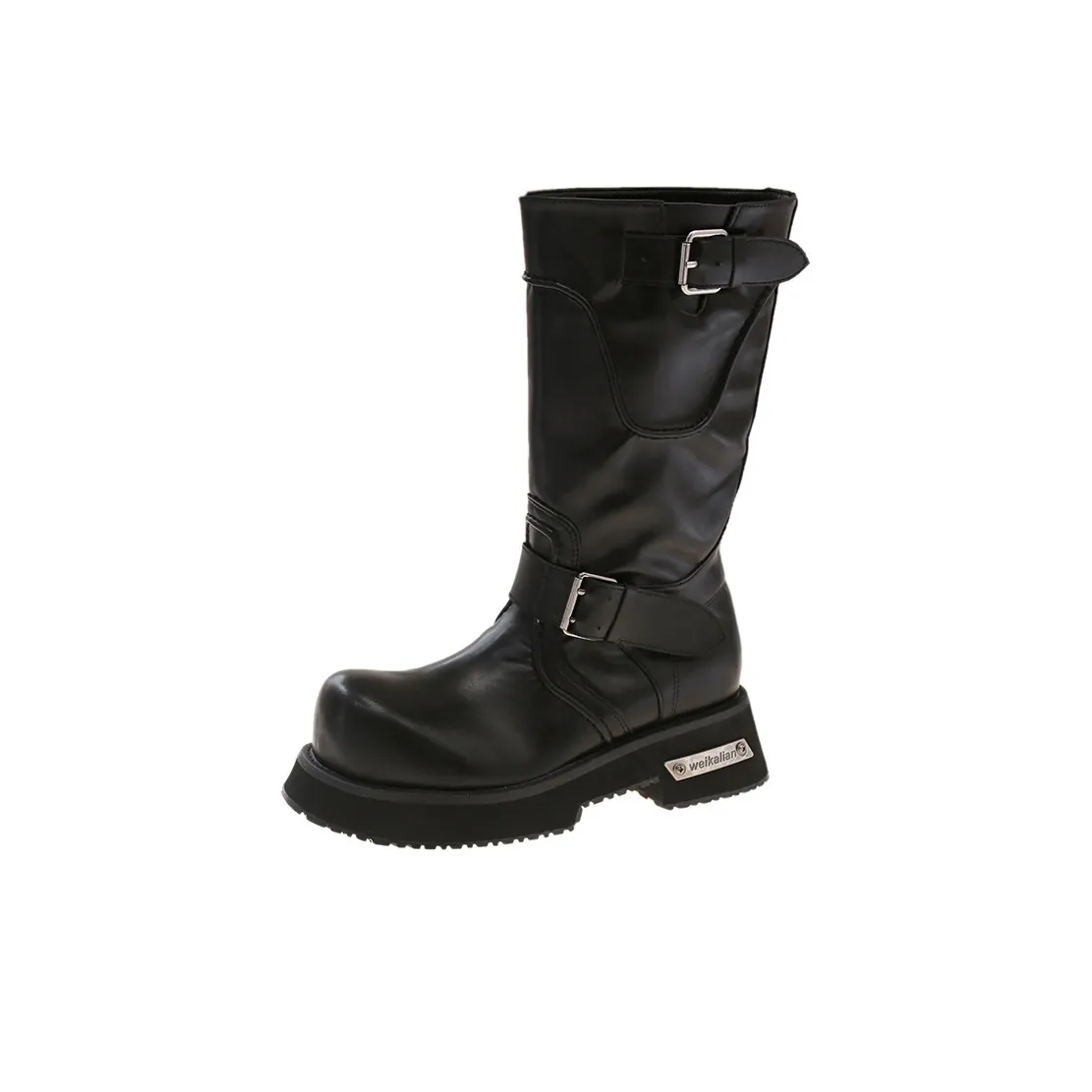 CAOT Колено Высокие сапоги Черные Женские