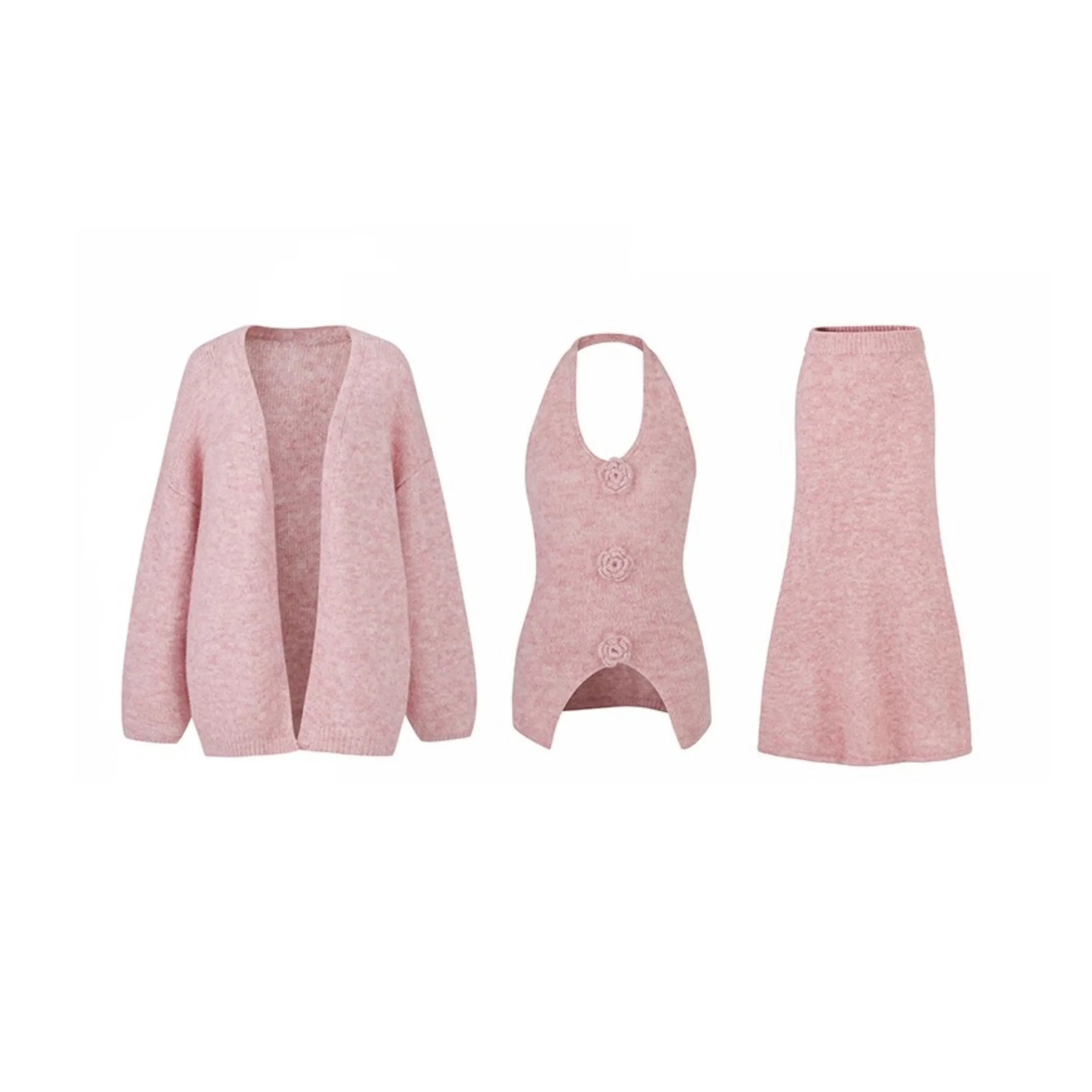 ONNFB Розовый Женские Комплекты с Юбкой