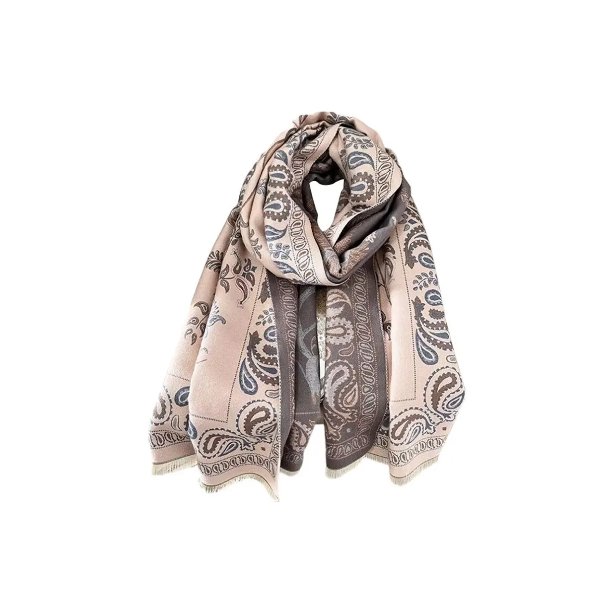 Cranta Komeia Искусственный кашемир Палантины Женские