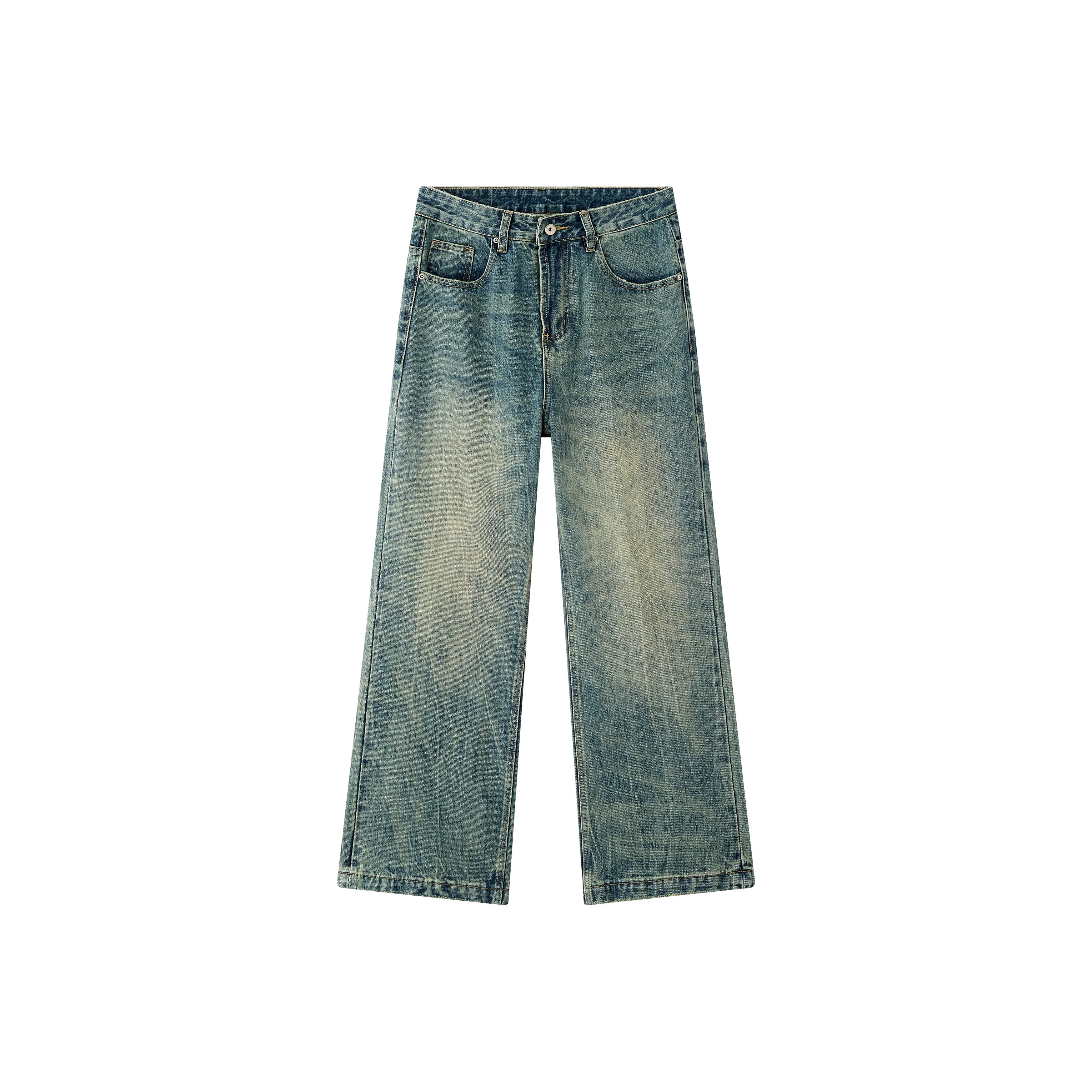 J.F.U Blue Men's Jeans J.F.U Синий Мужской Джинсы