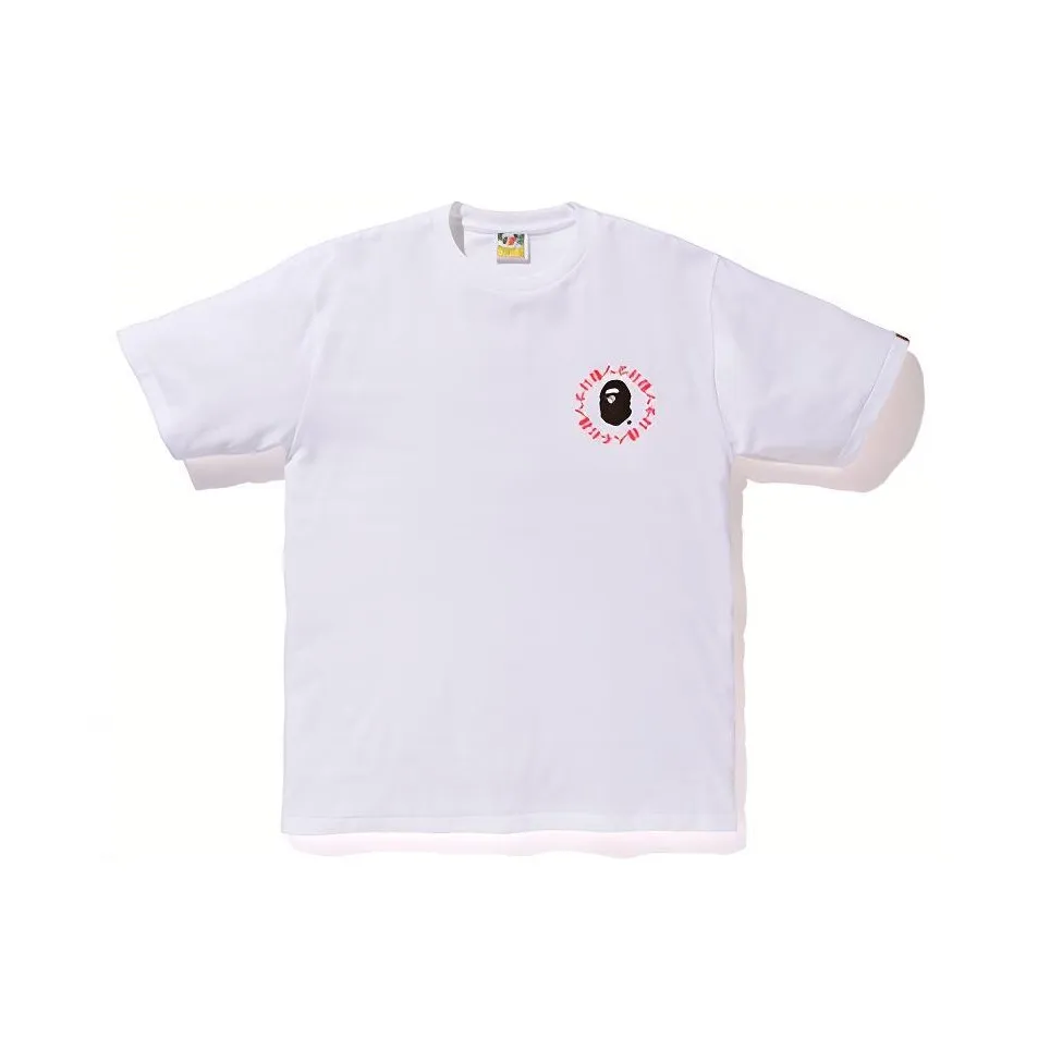 A BATHING APE Bape T-Shirt Унисекс Белый